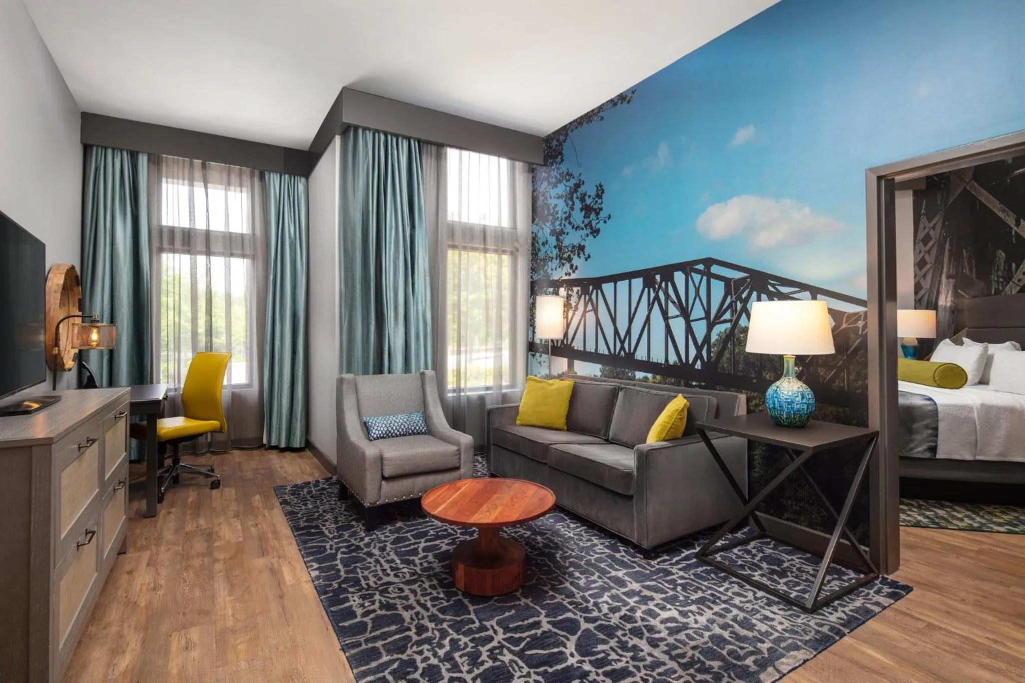 Photo of the whole room, Bed in Hotel Indigo Tuscaloosa Downtown by IHG