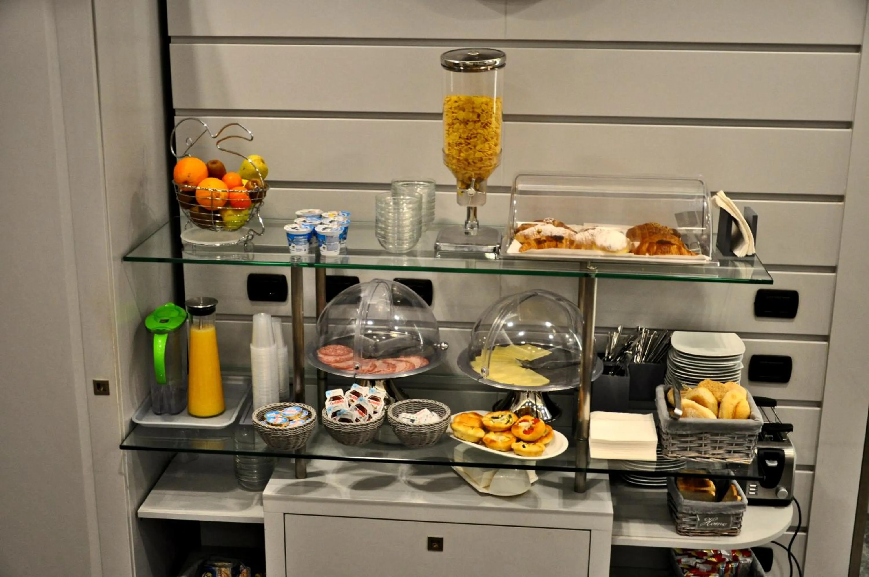 Italian breakfast in Hotel Rio