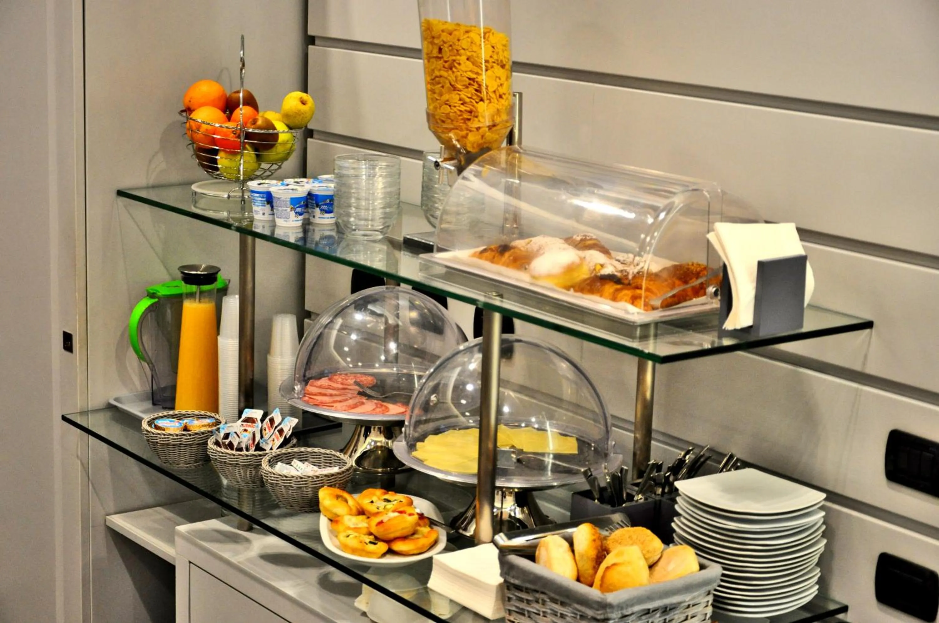 Italian breakfast in Hotel Rio