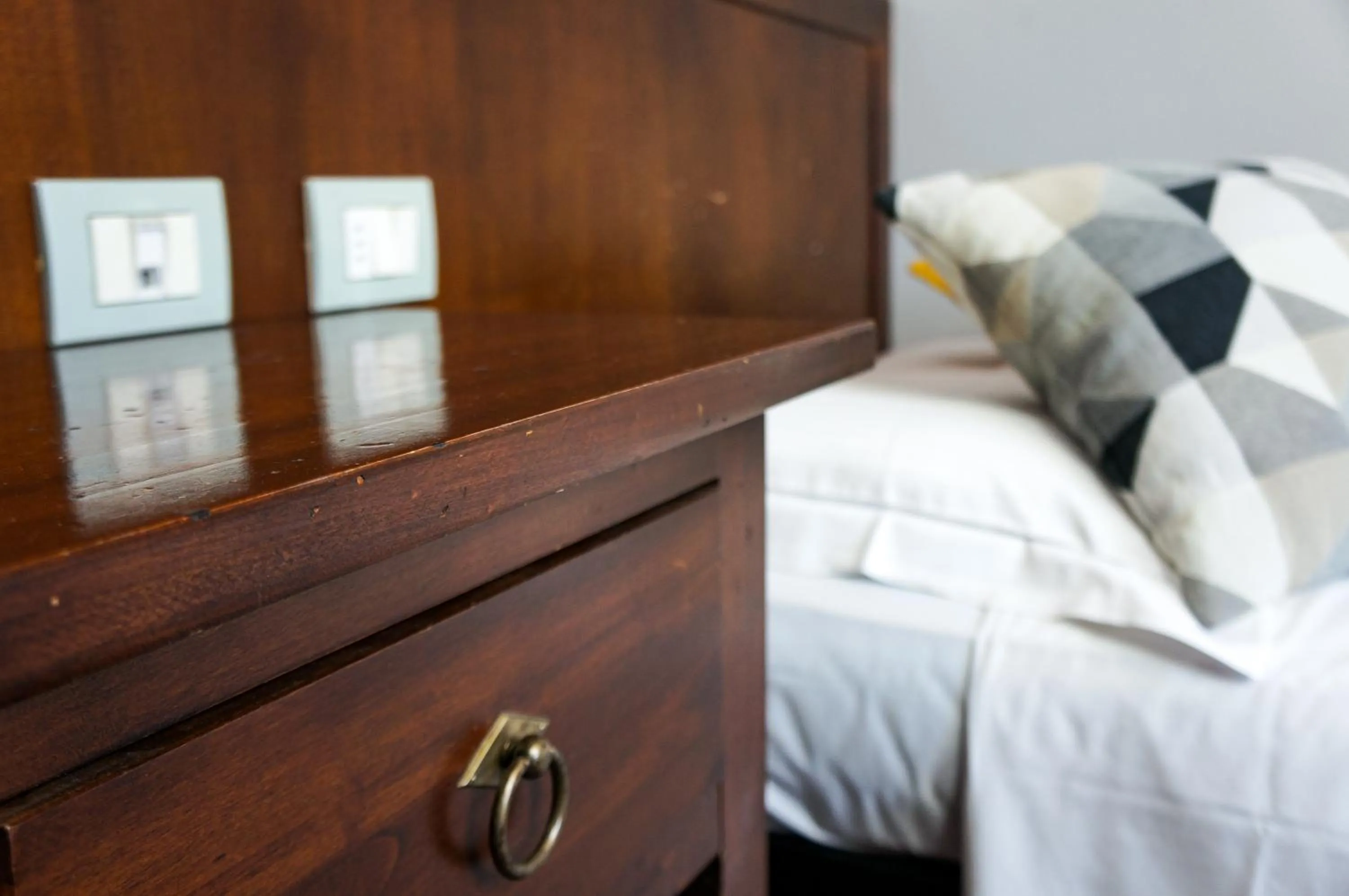 Bed in Hotel Ristorante Morus