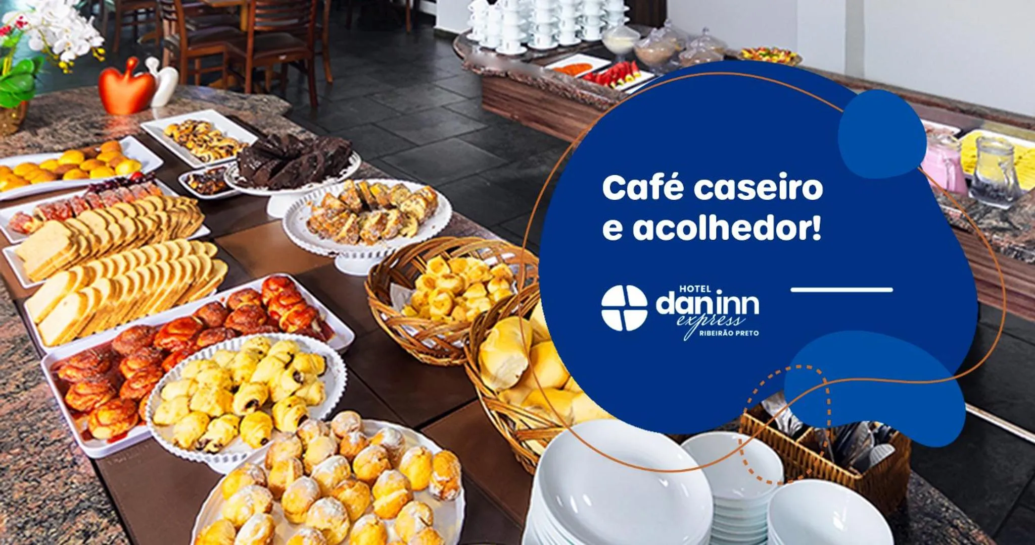 Breakfast in Hotel Dan Inn Express Ribeirão Preto By Nacional Inn