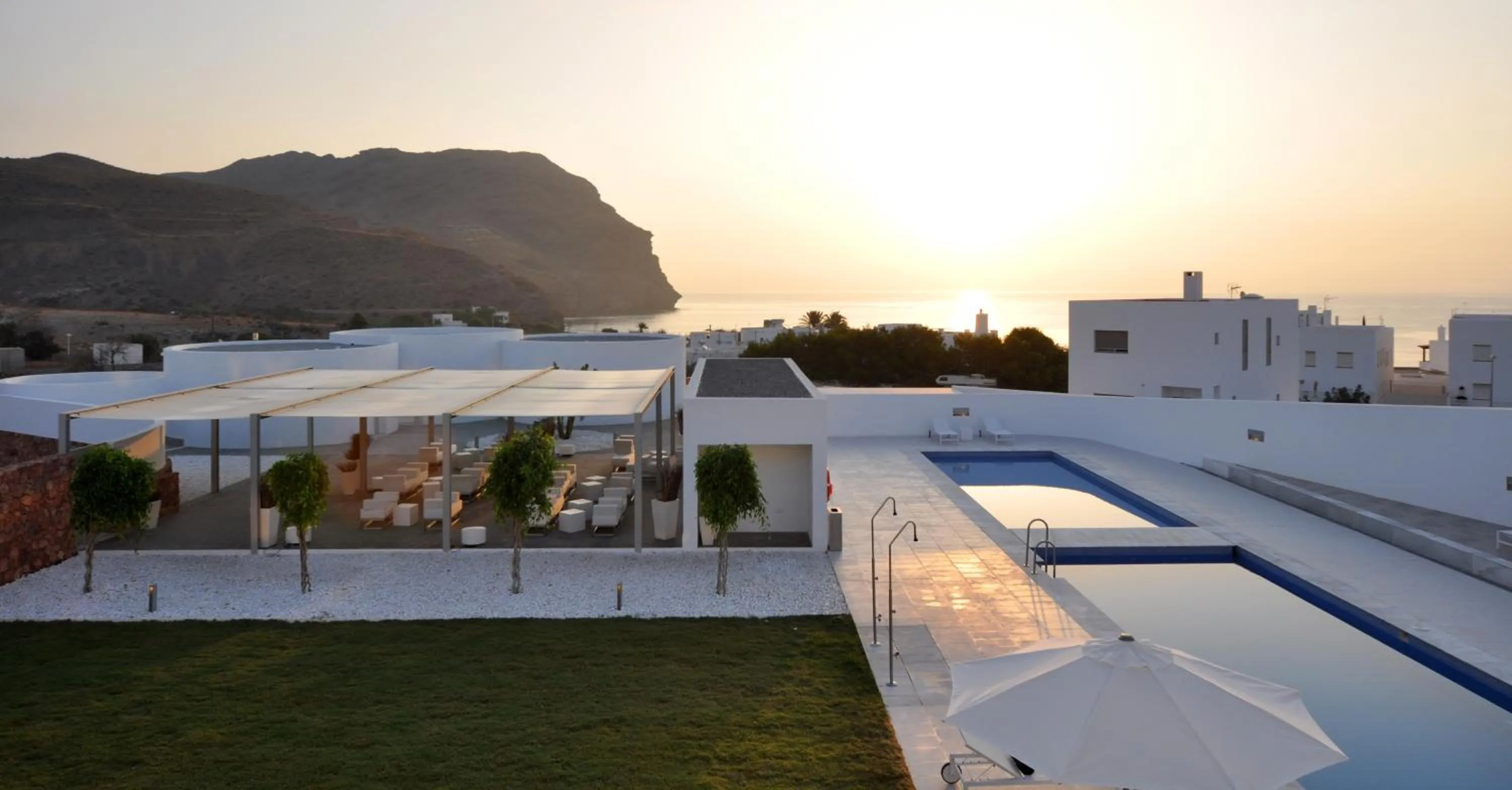 Swimming pool in Hotel Spa Calagrande Cabo de Gata