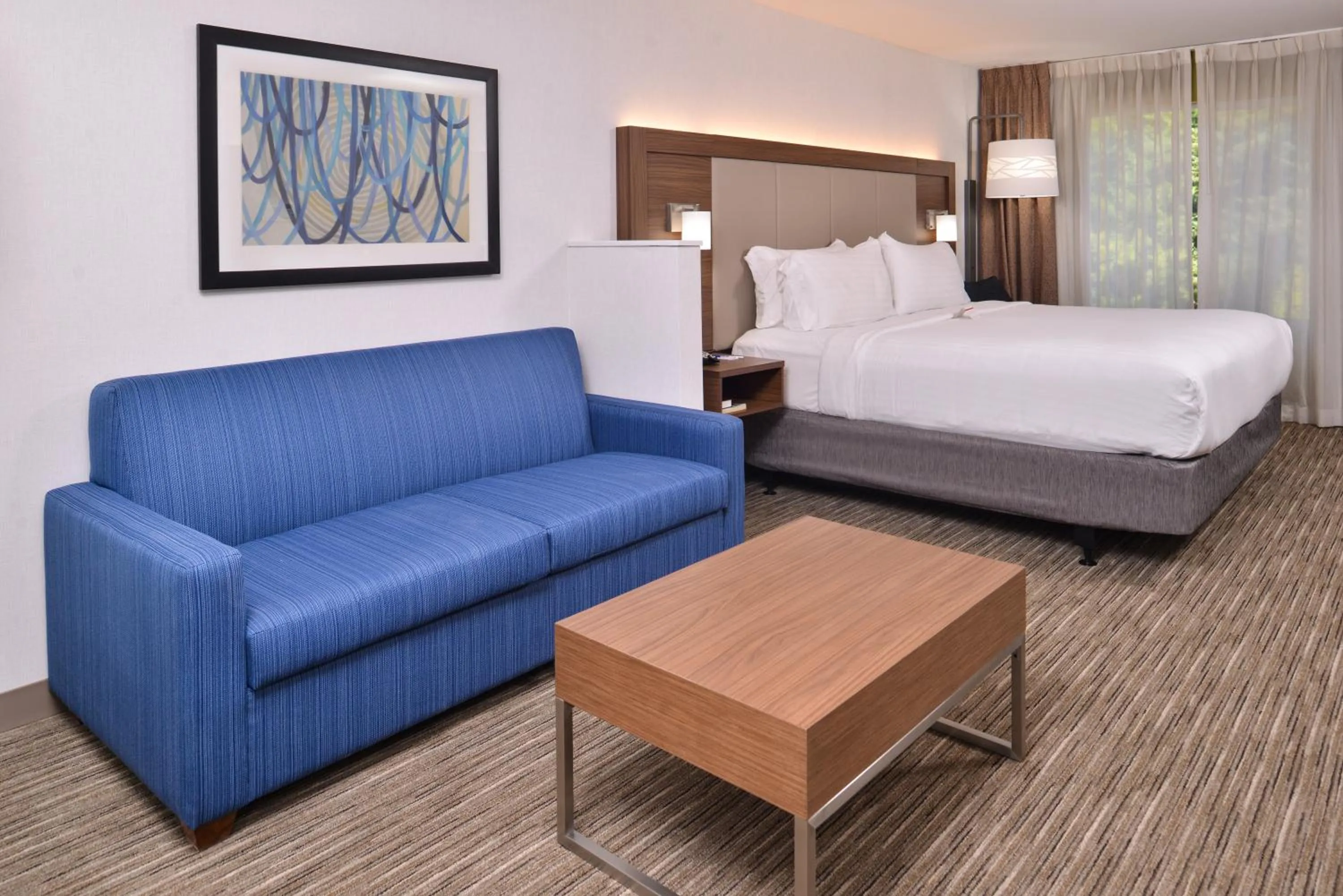 Photo of the whole room, Bed in Holiday Inn Express & Suites Lacey - Olympia by IHG
