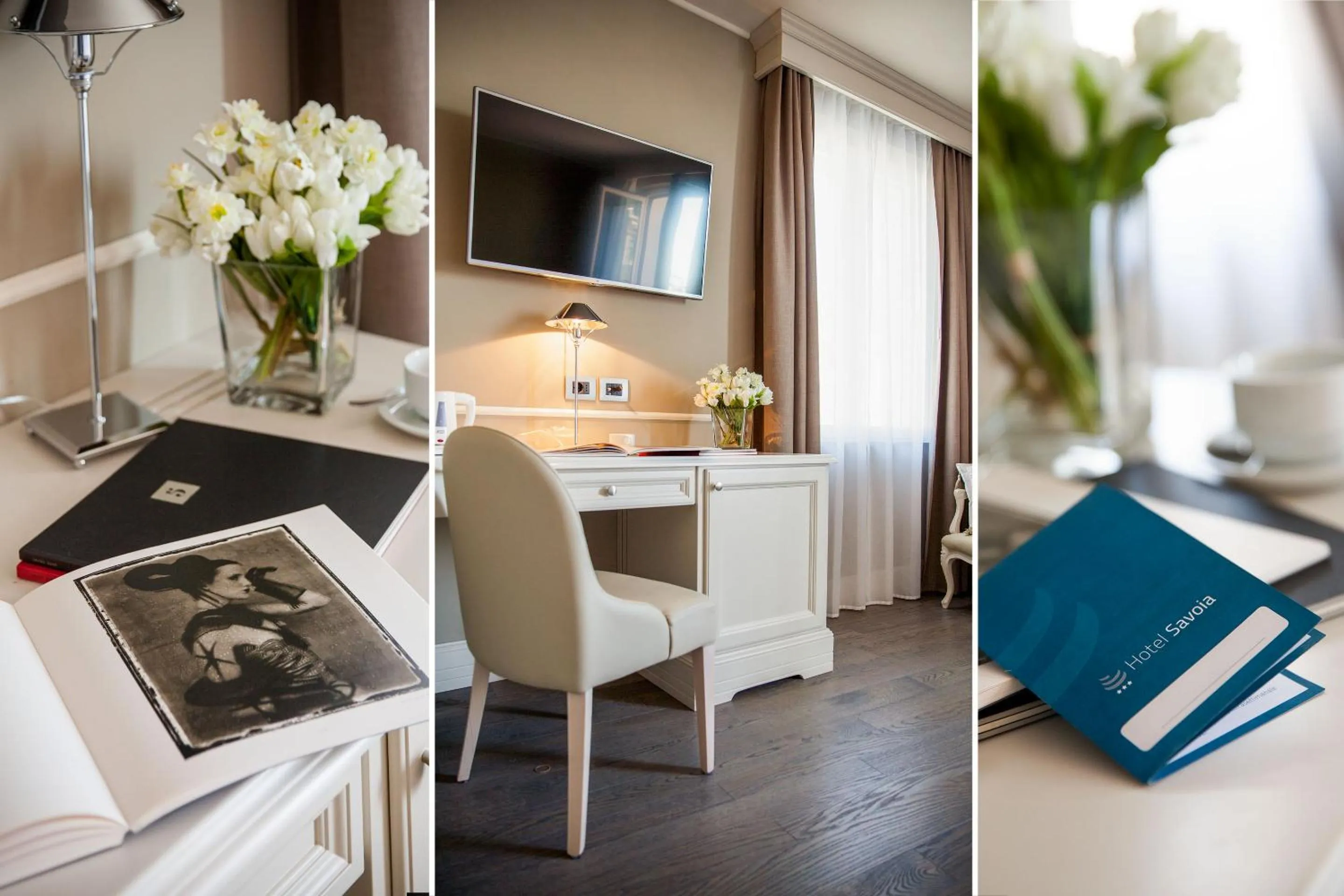 Decorative detail in Hotel Savoia