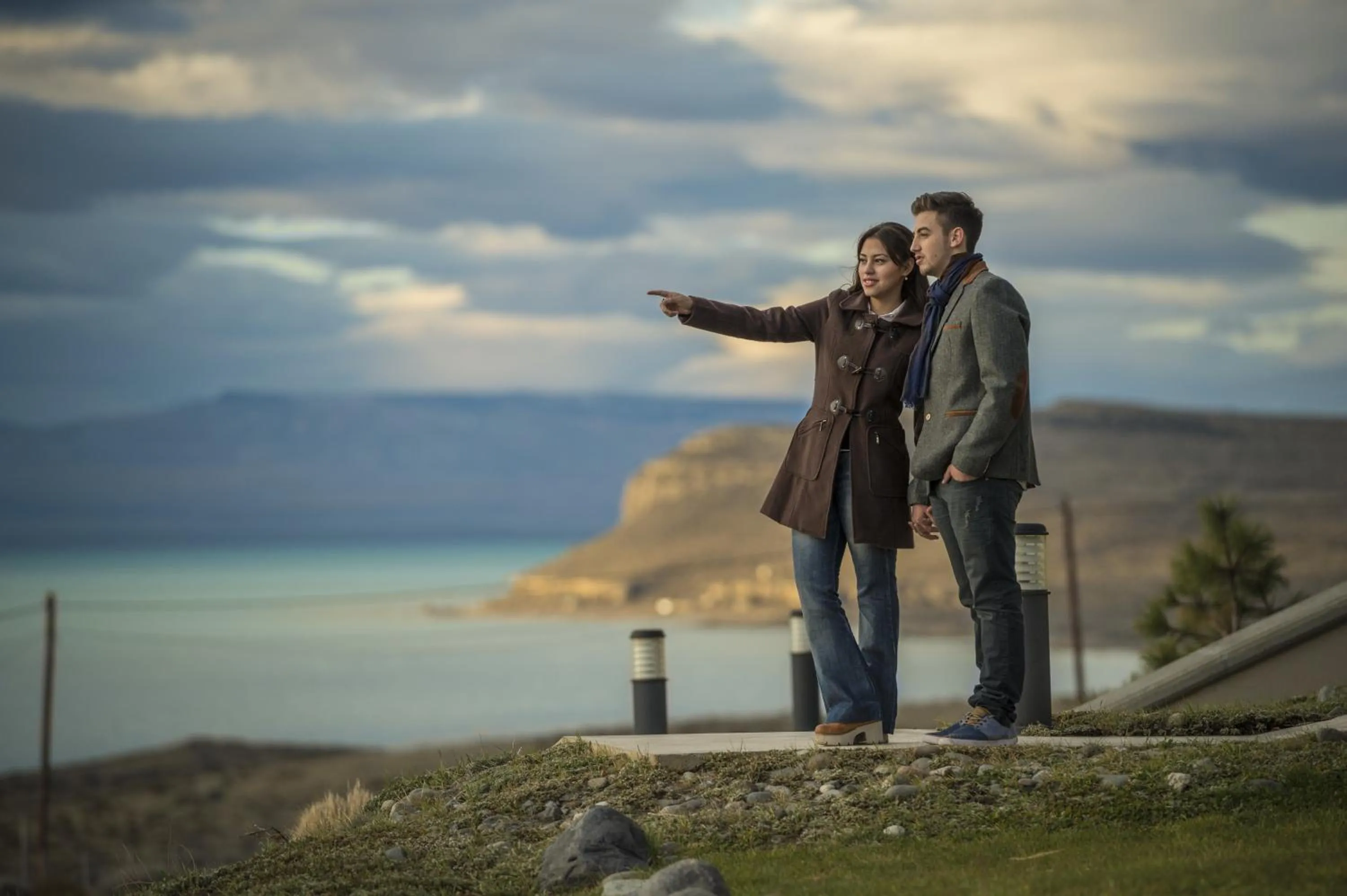 group of guests in Terraza Coirones Hotel