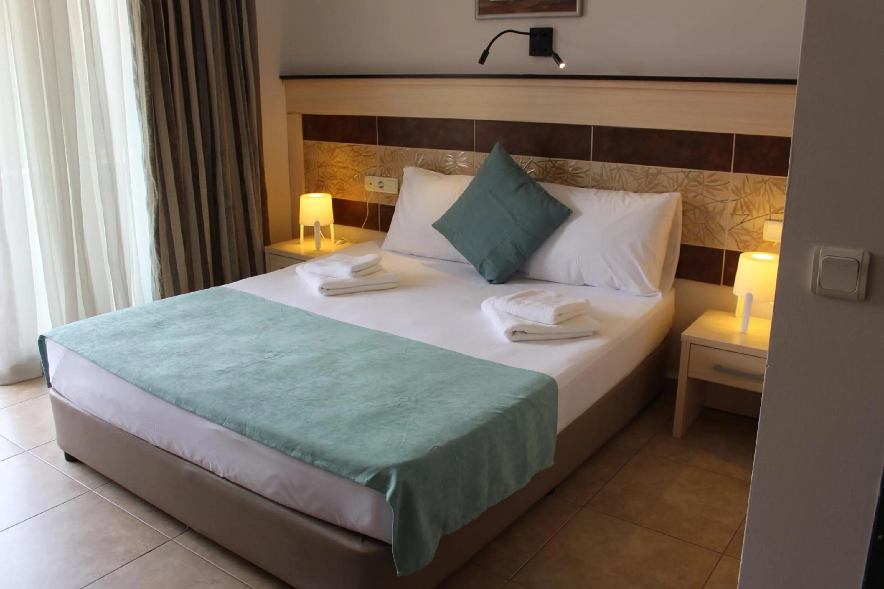 Bed in Avlu Hotel