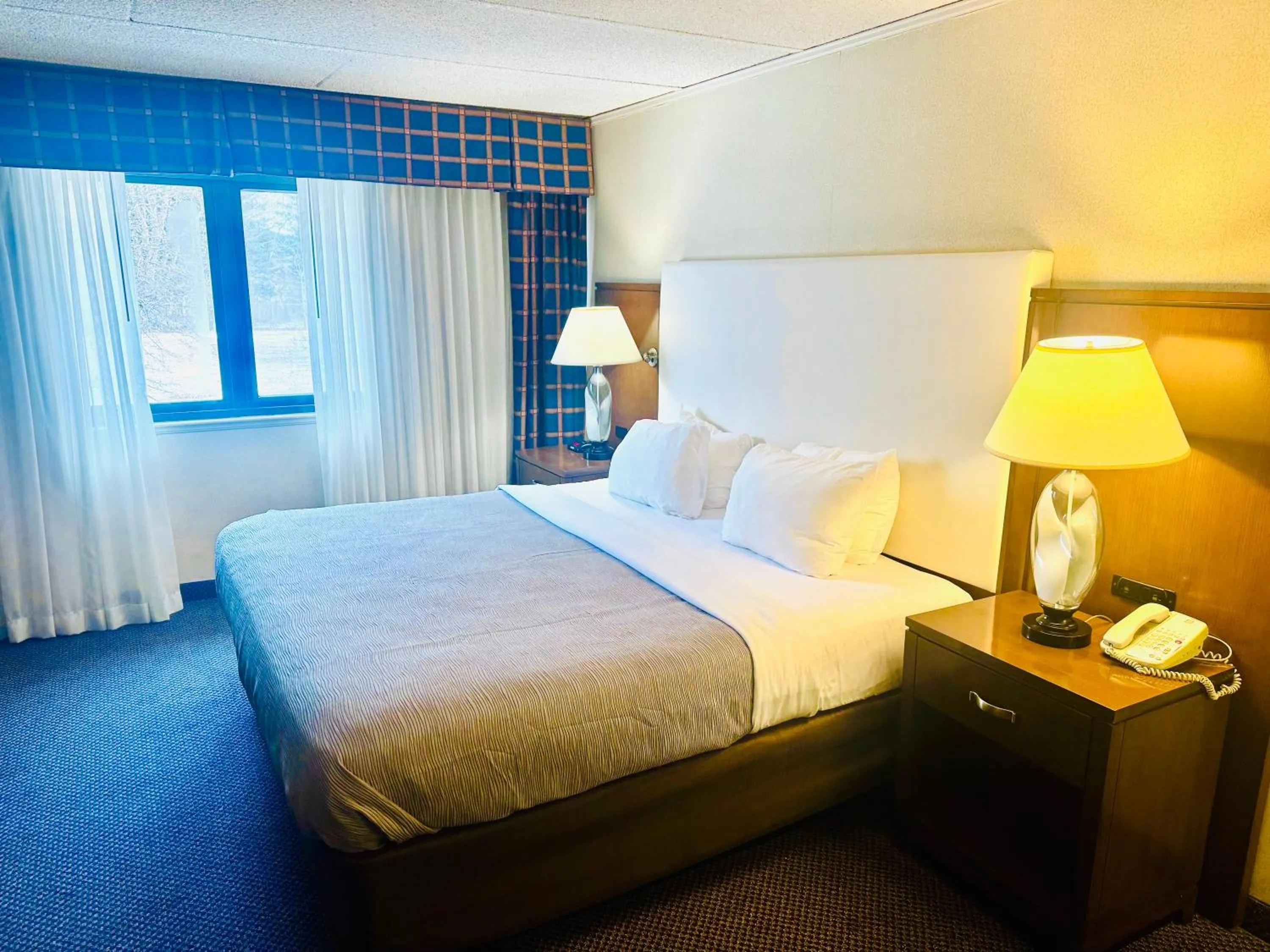 Bed in Quality Inn Horseheads