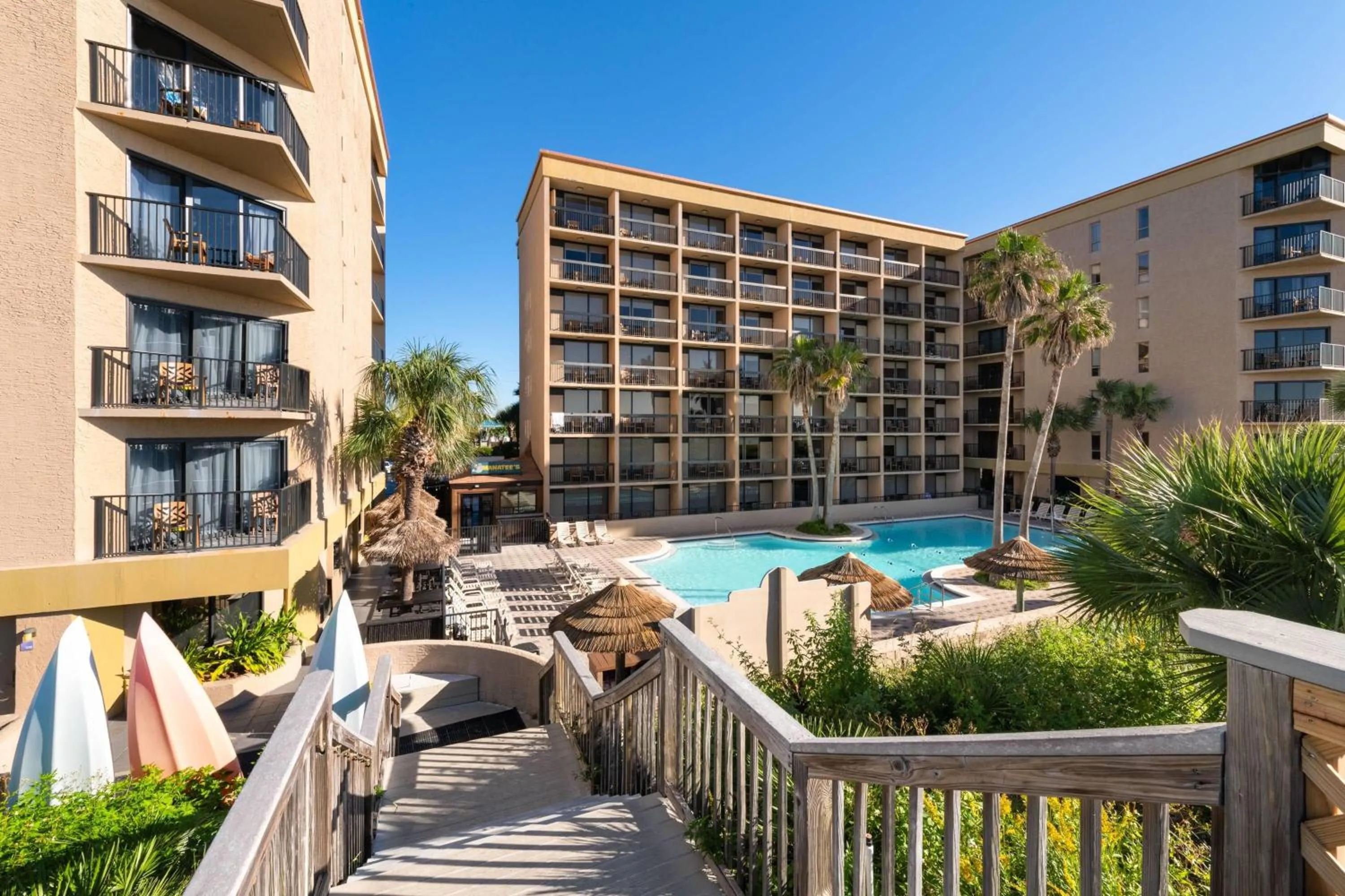 Property building in Wyndham Garden Fort Walton Beach Destin