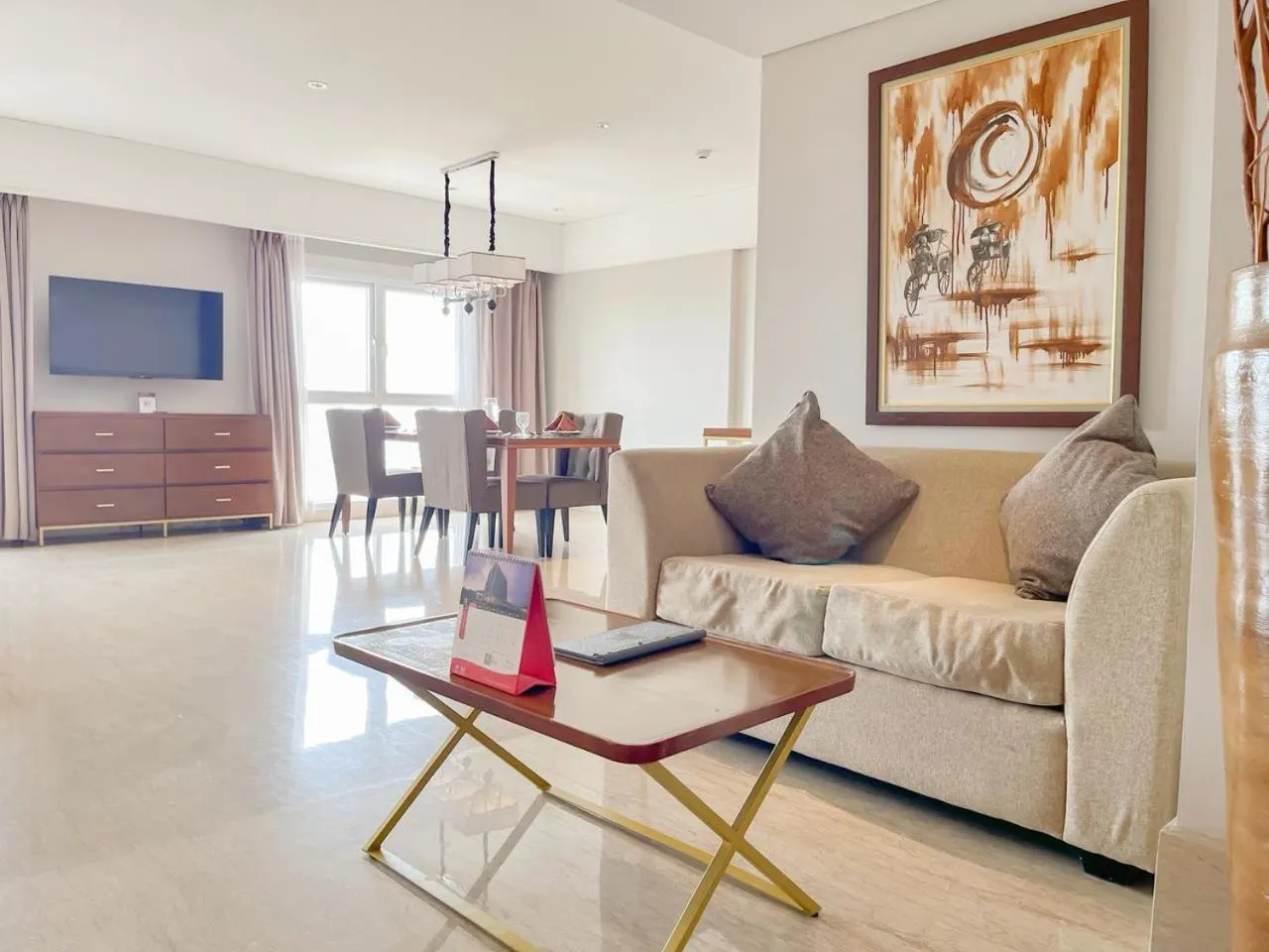 Communal lounge/ TV room in Swiss-Belhotel Bogor