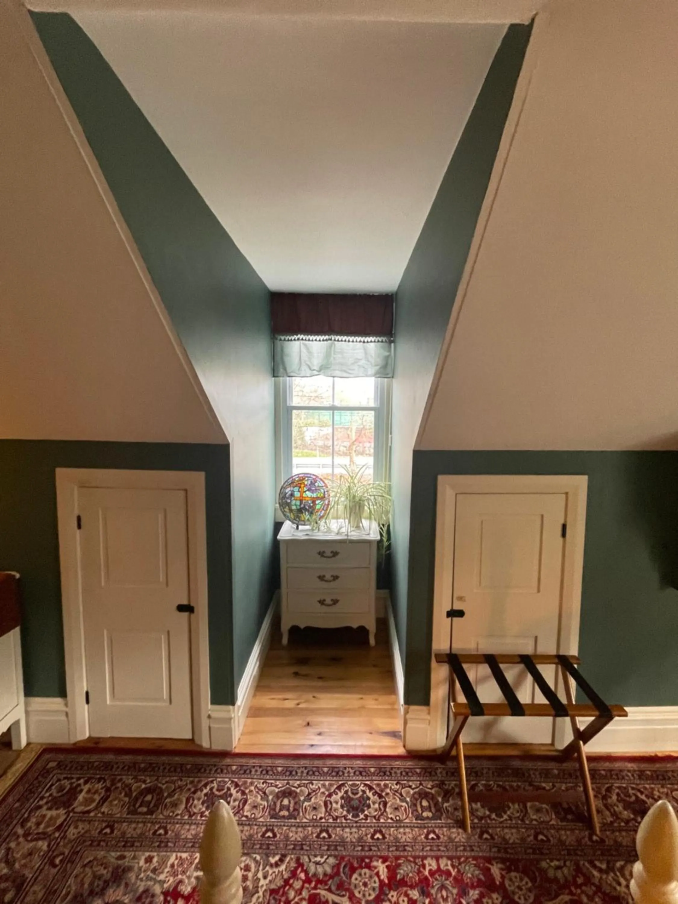 Seating area in Hollinger House
