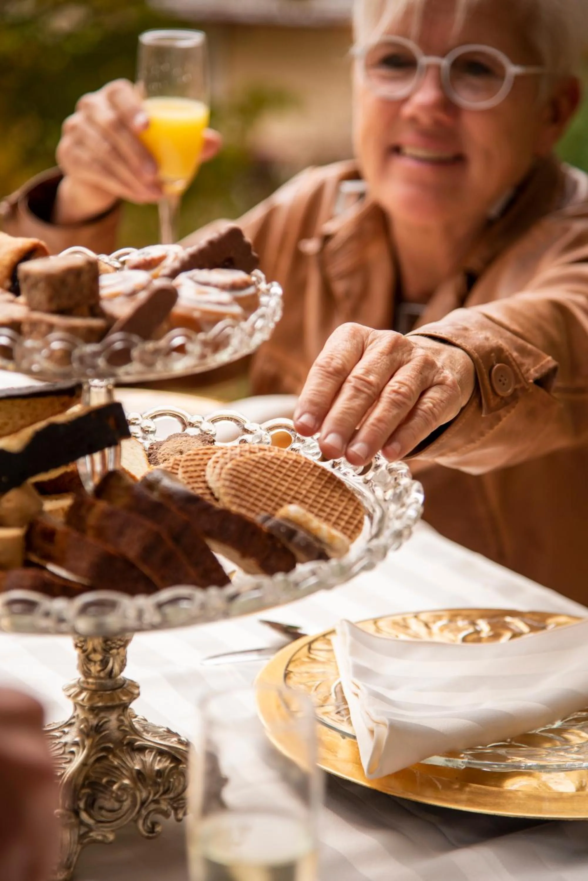 People in Hollinger House