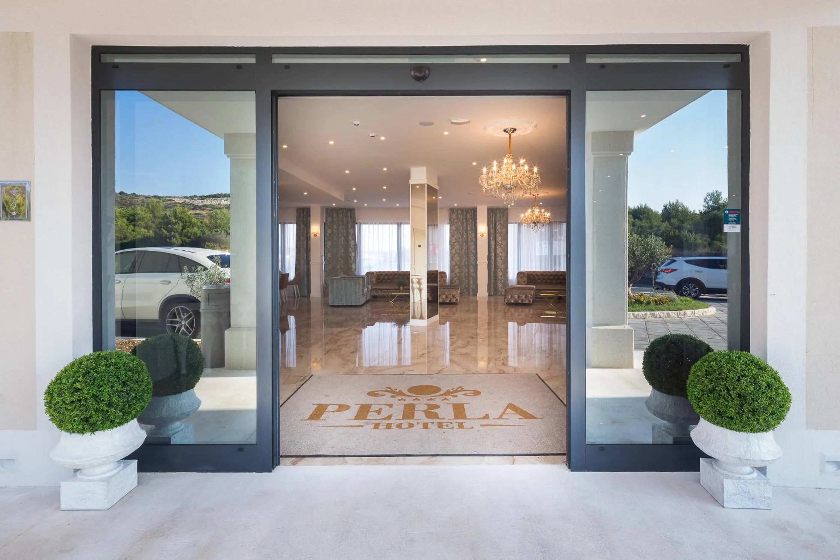 Property building in Hotel Perla