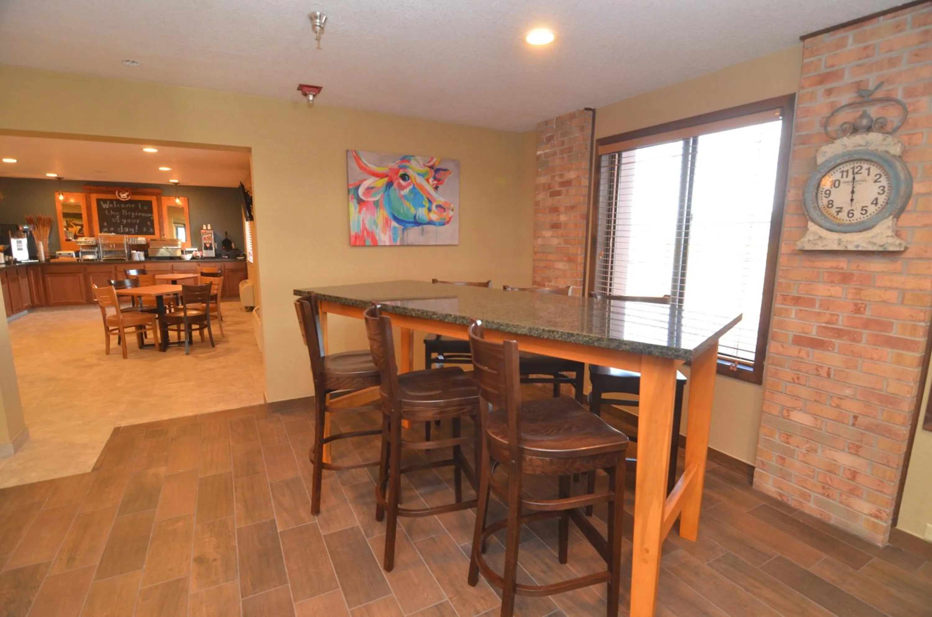 Restaurant/places to eat in AmericInn by Wyndham Mount Pleasant