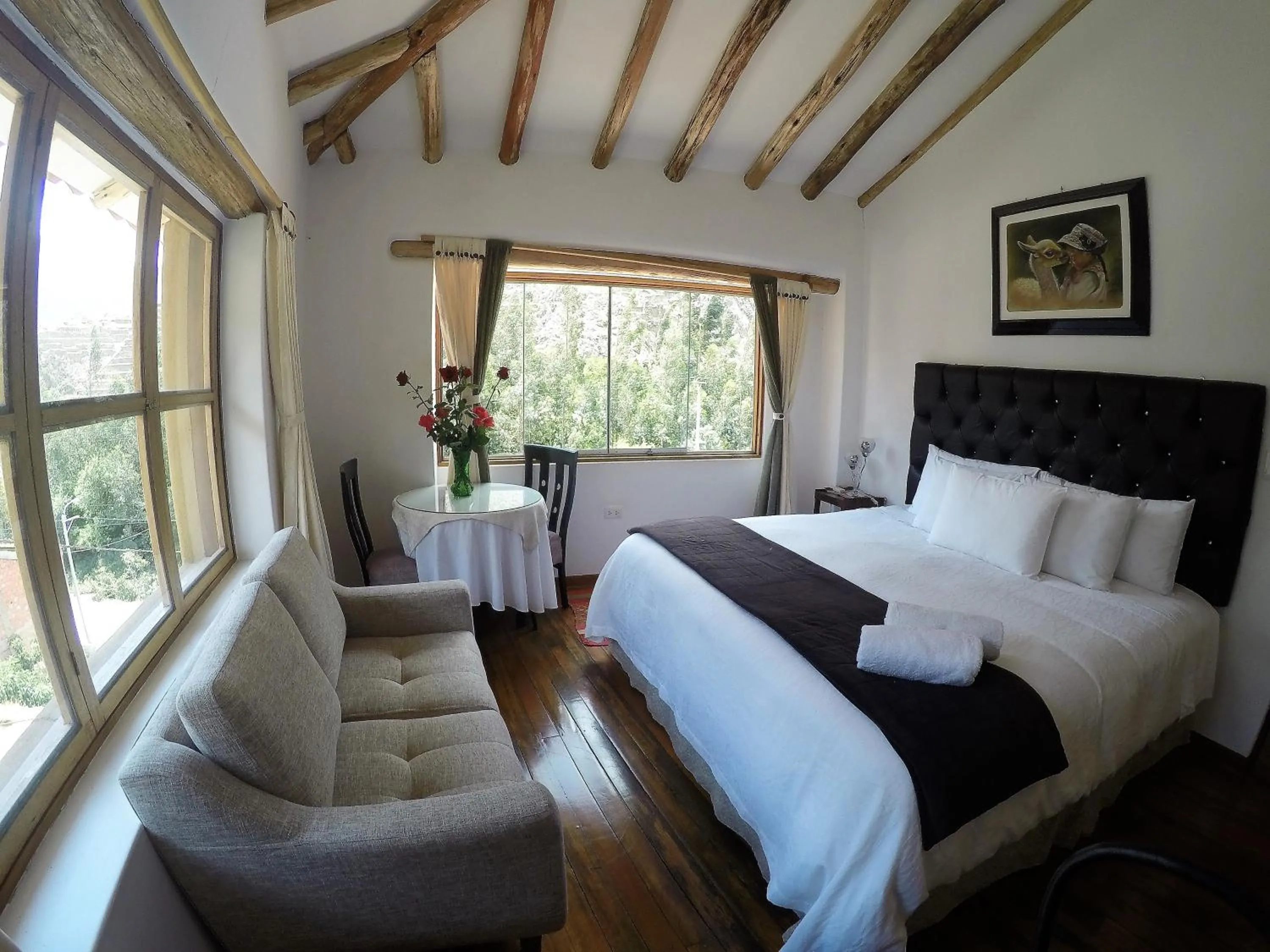 Spring, Bed in Parwa Guest House