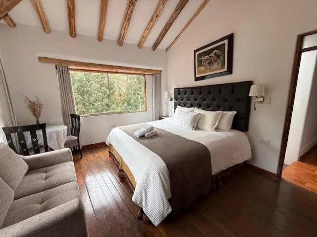 Bed in Parwa Guest House