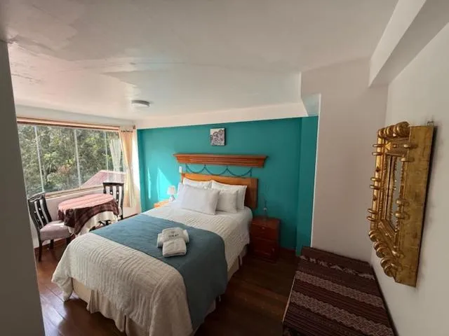 Bed in Parwa Guest House