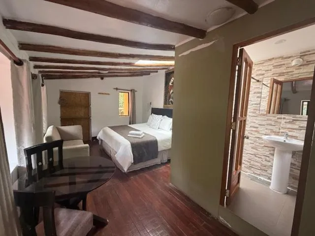 Bed in Parwa Guest House