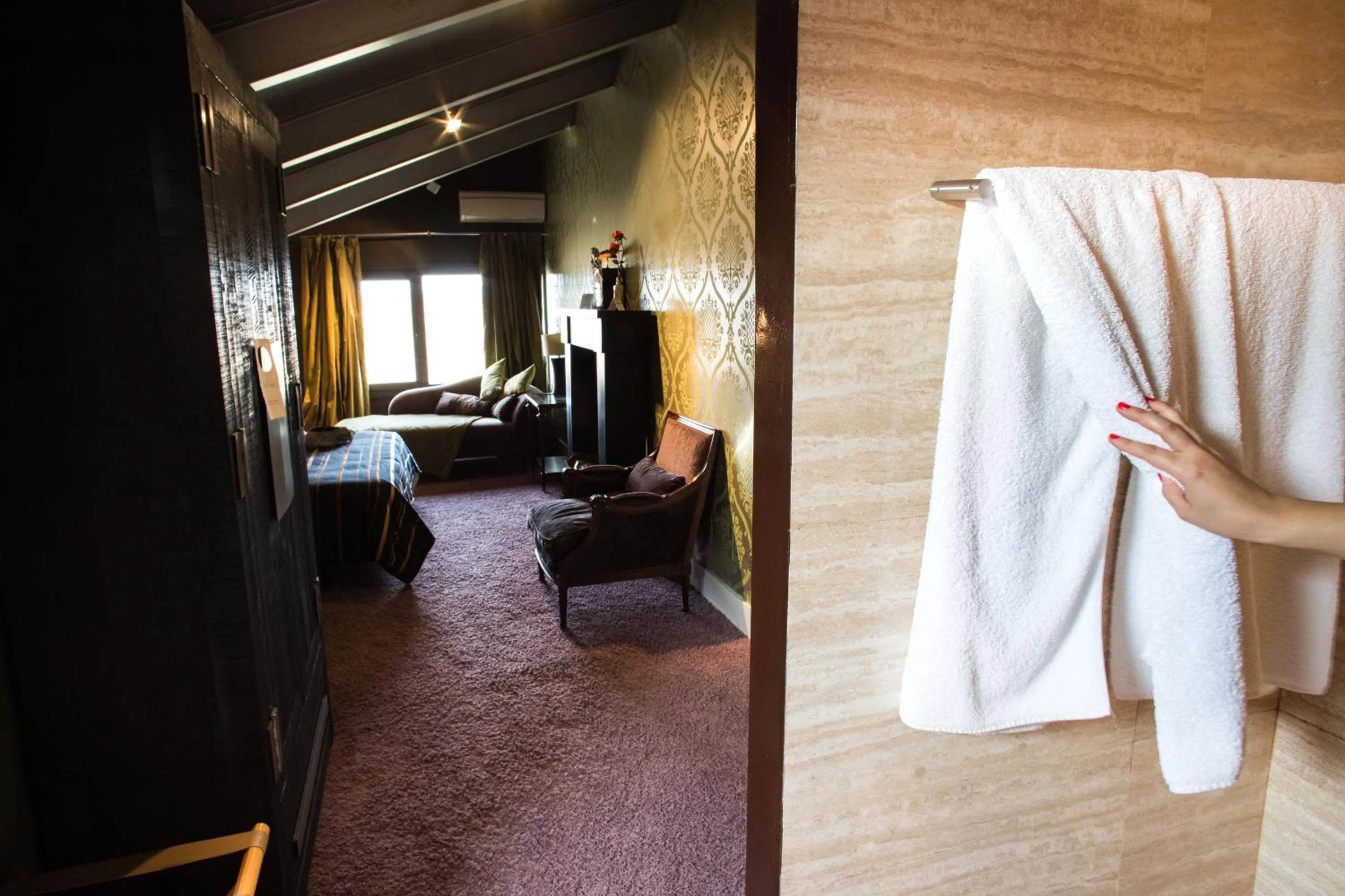 Bathroom in Hotel Cardamomo Sigüenza