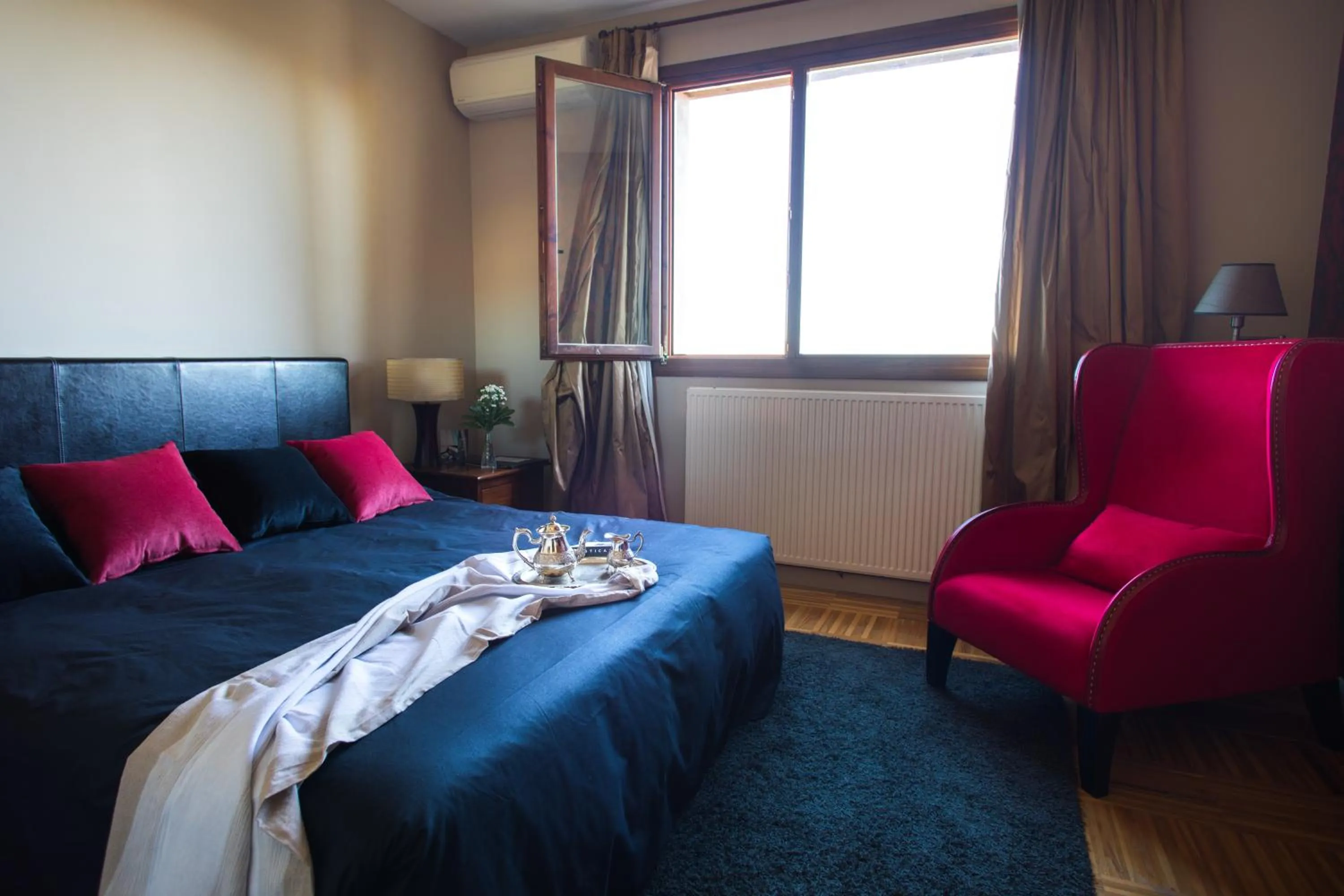 Bed in Hotel Cardamomo Sigüenza