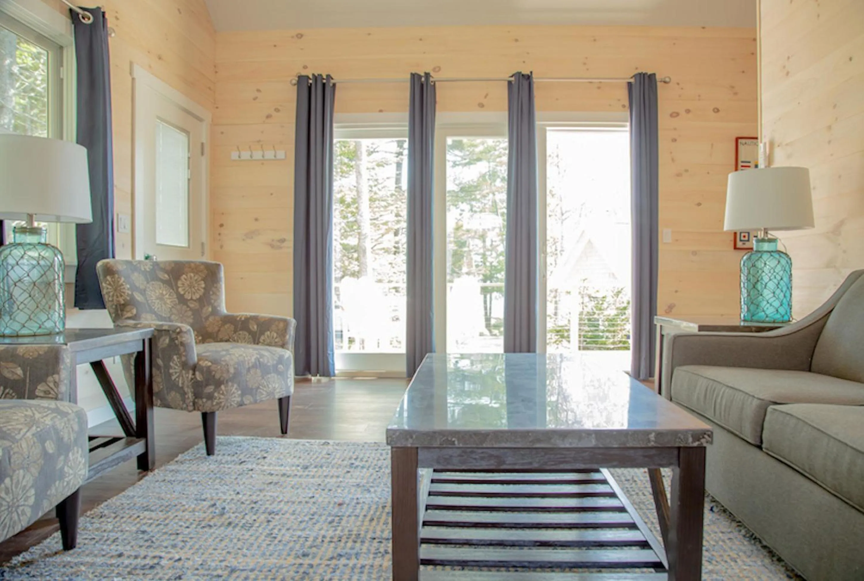 Living room in Linekin Bay Resort