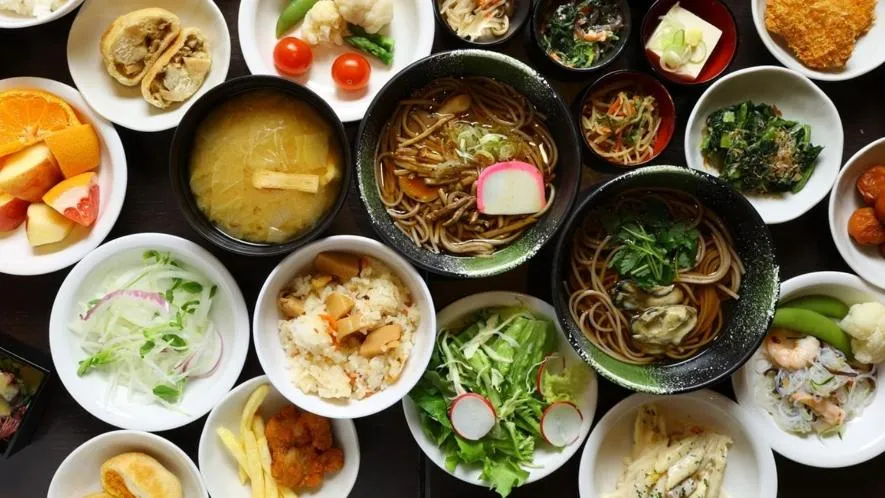 Breakfast in Dormy Inn Nagano