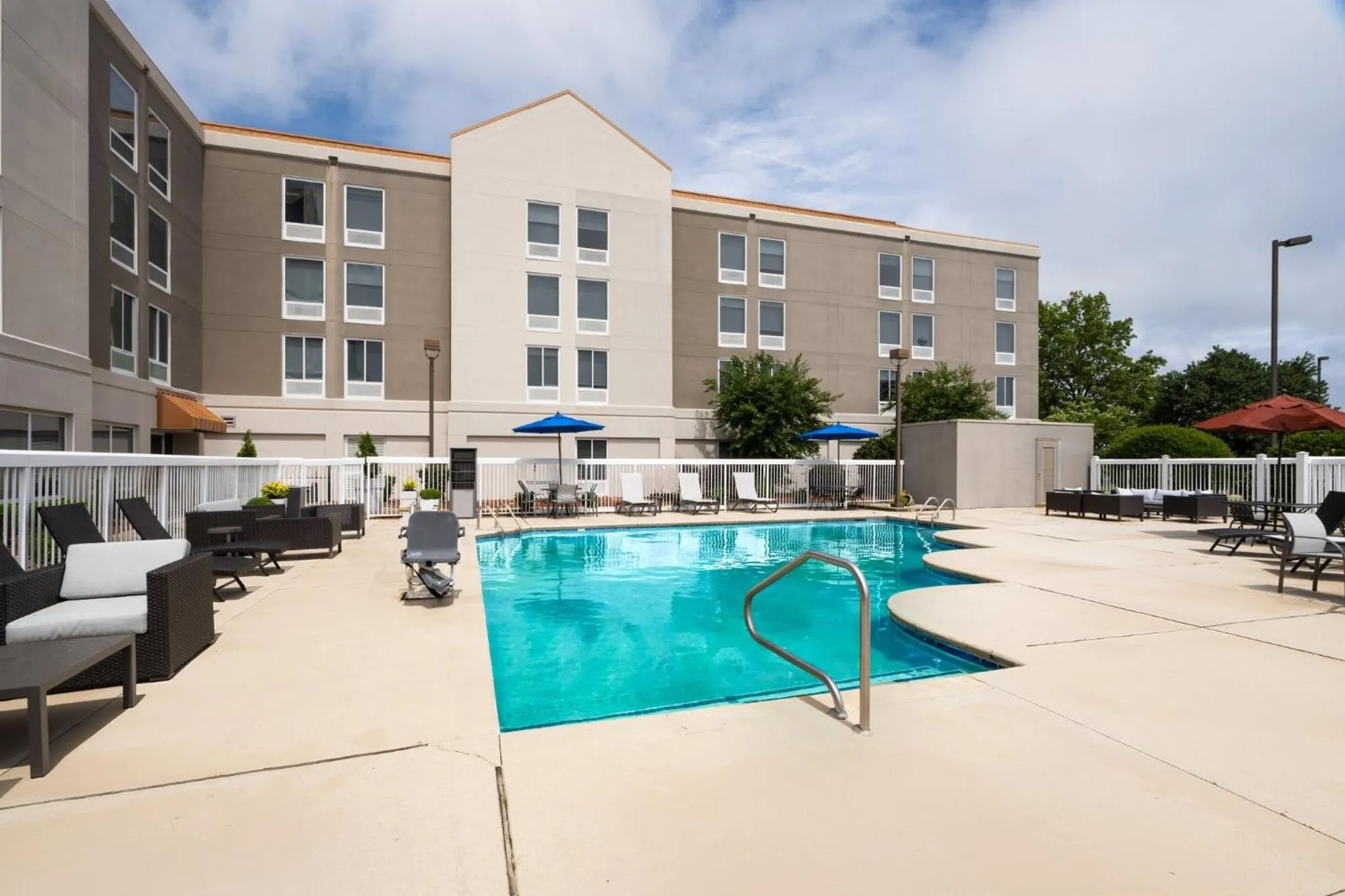 Swimming pool in Holiday Inn Express Greenville by IHG