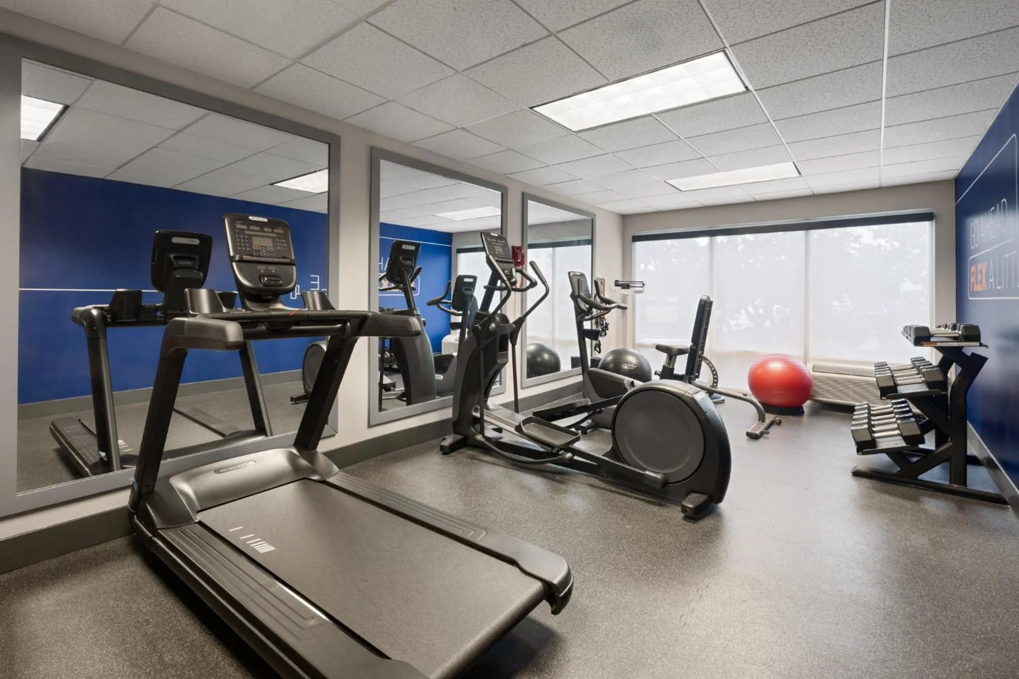 Fitness centre/facilities in Holiday Inn Express Greenville by IHG