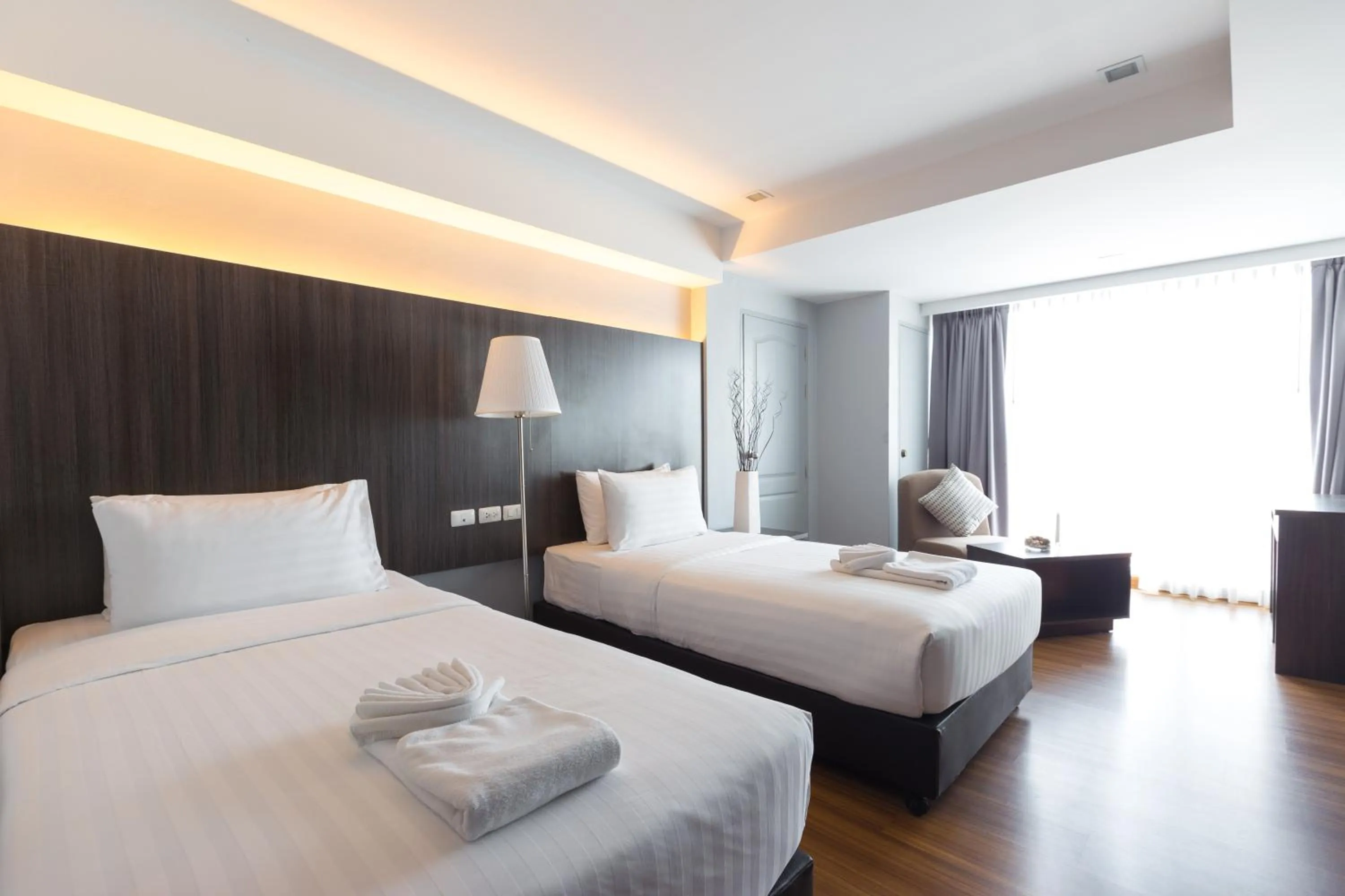 Bed in Top View Hotel - SHA Extra Plus