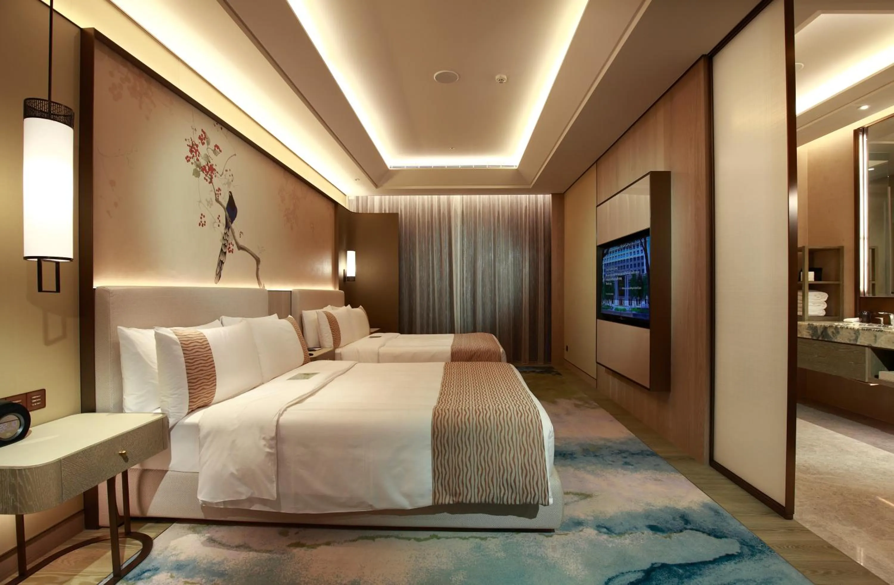 bunk bed, Bed in Grand Mayfull Taipei