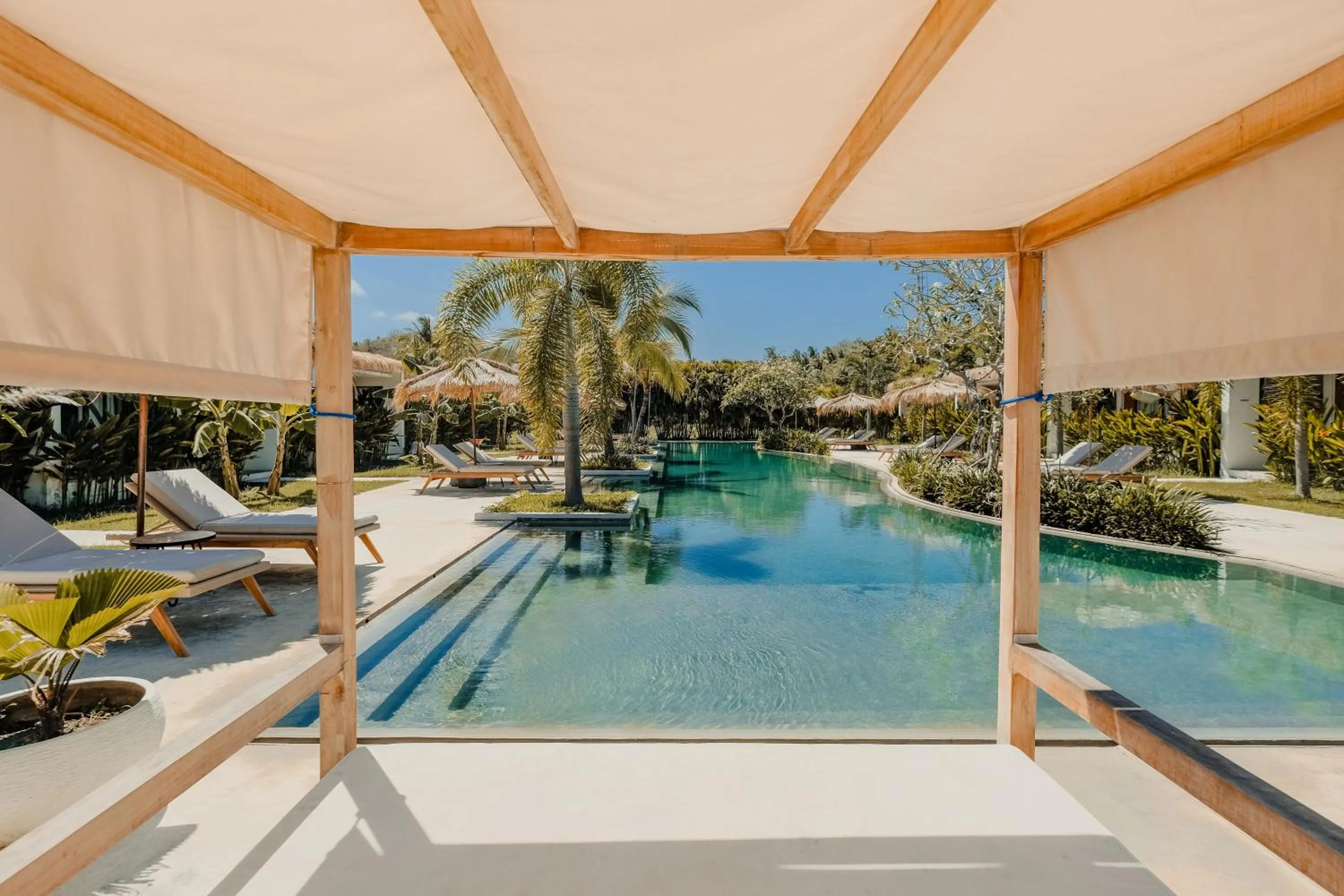 sunbed in Origin Lombok