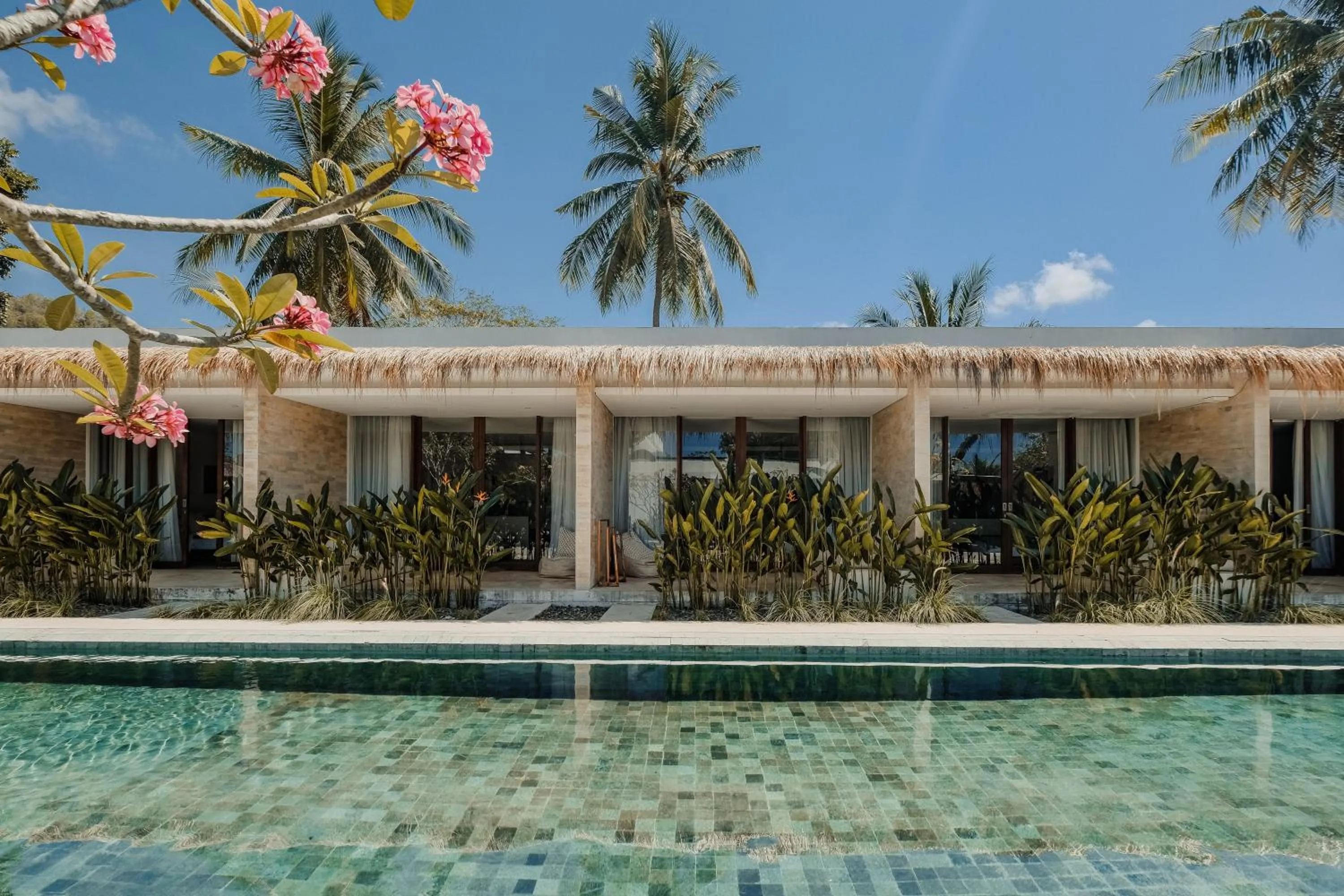 Pool view in Origin Lombok