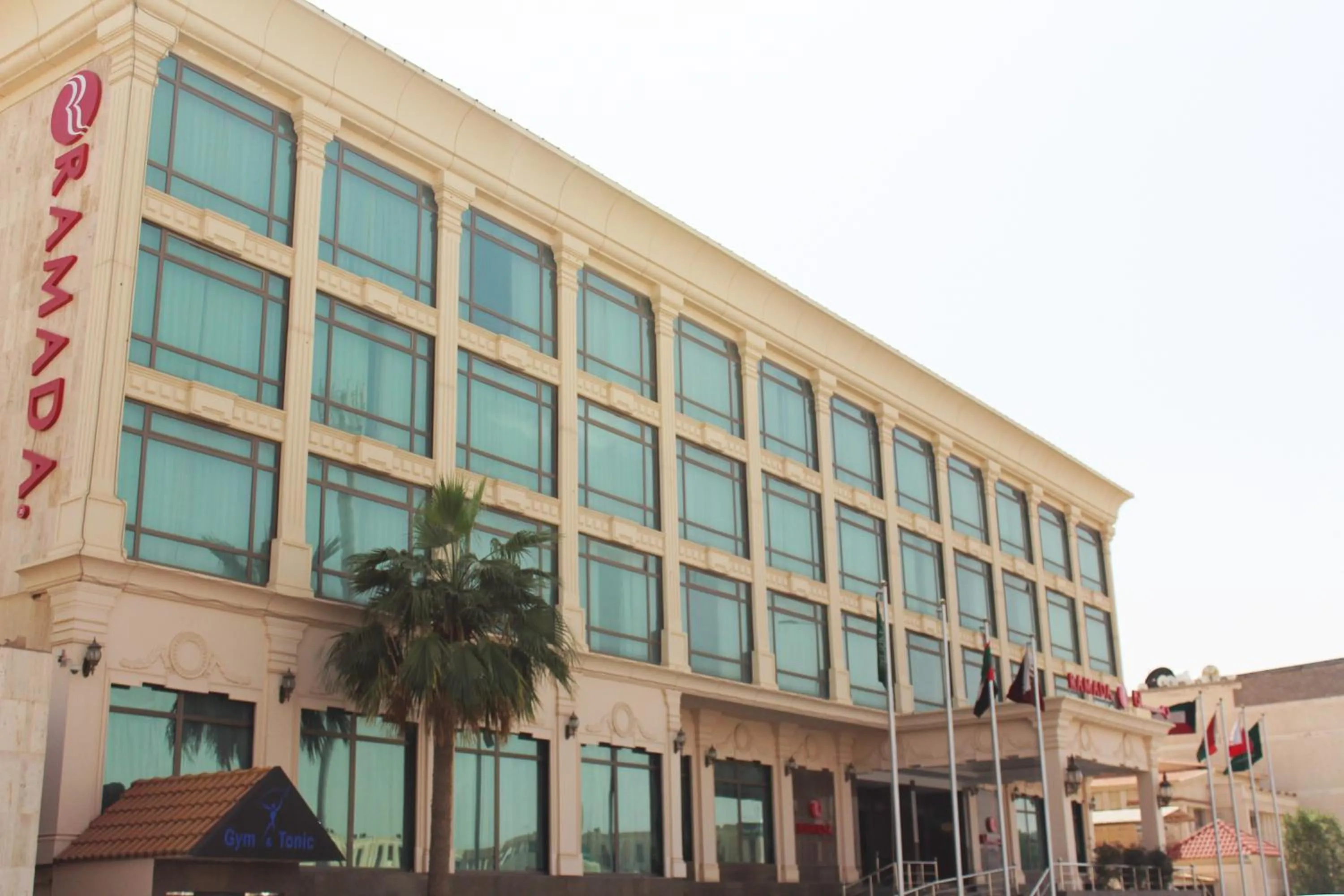 Facade/entrance in Ramada Riyadh Hotel