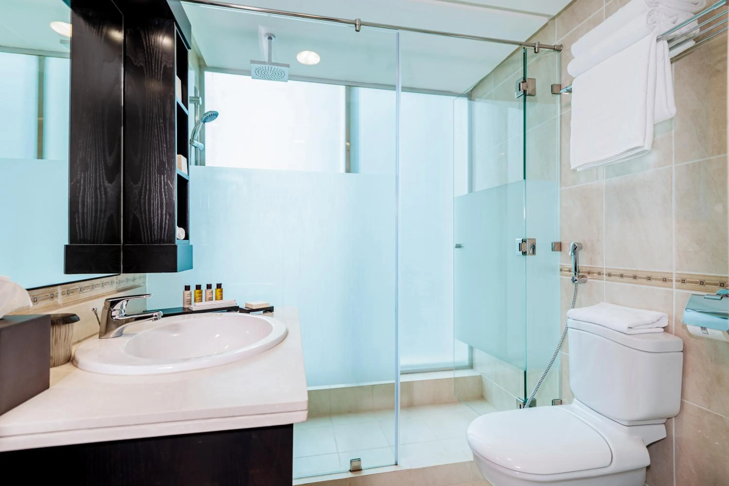 Shower in Kempinski Residences & Suites, Doha