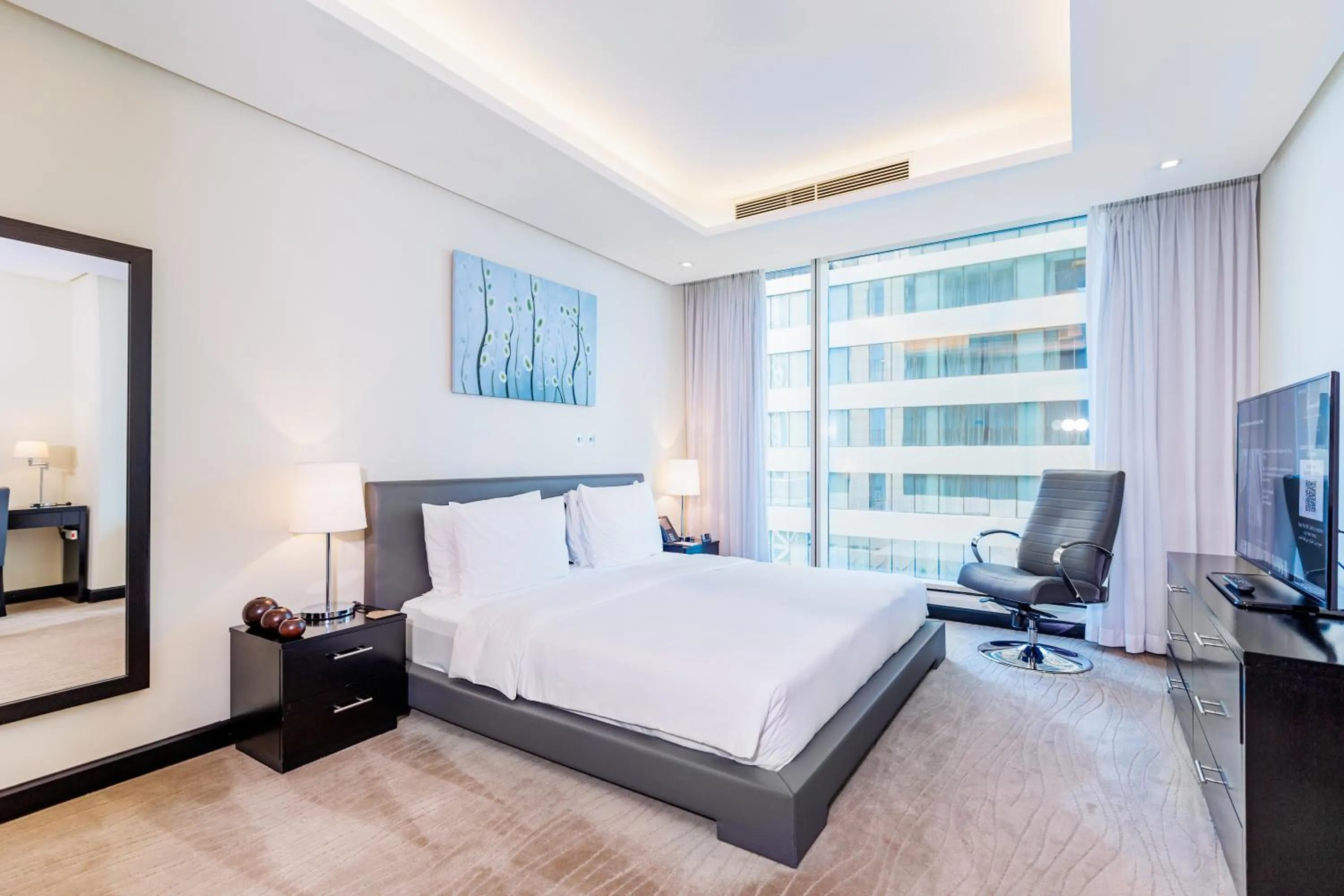 Bedroom, Bed in Kempinski Residences & Suites, Doha