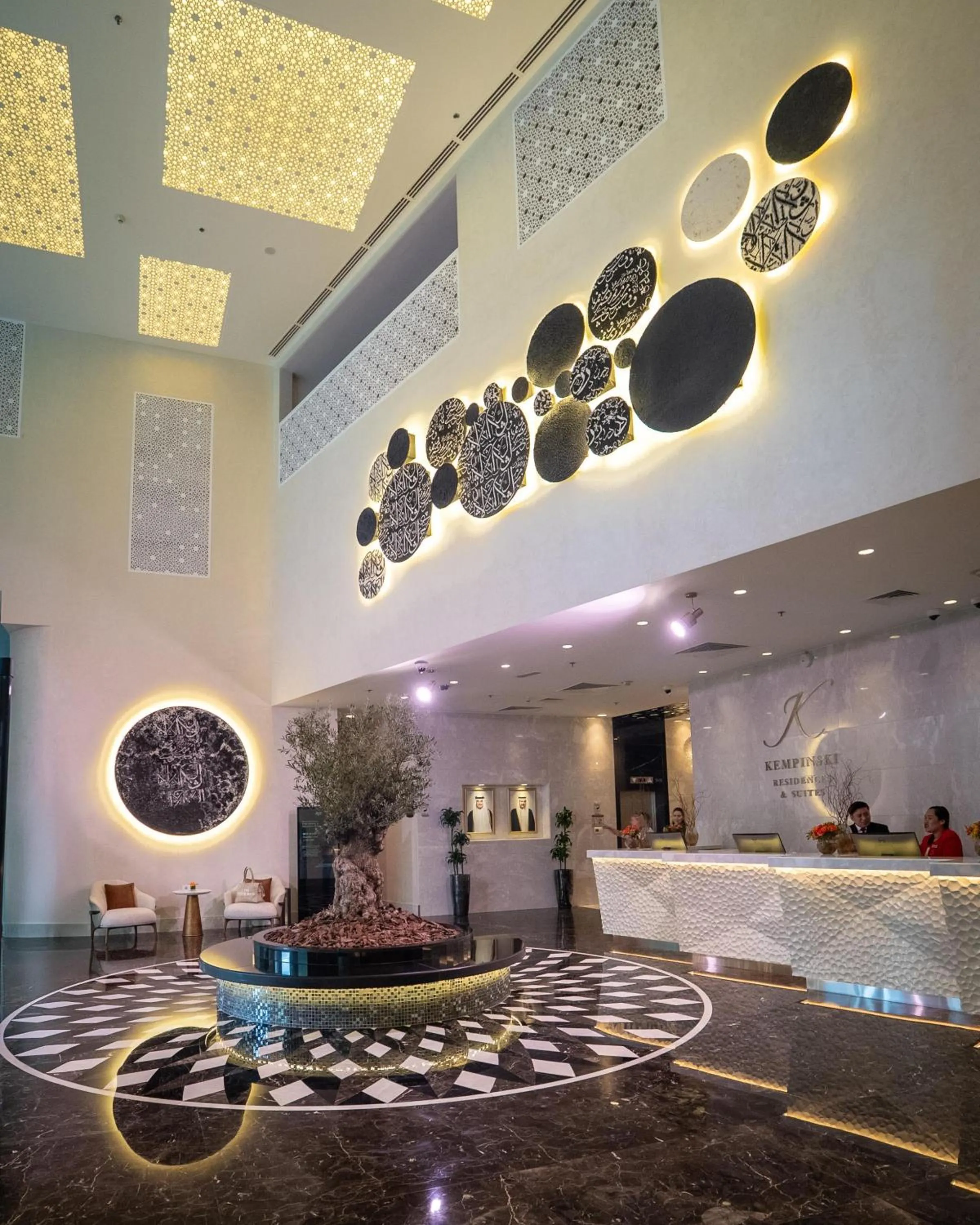 Lobby or reception in Kempinski Residences & Suites, Doha