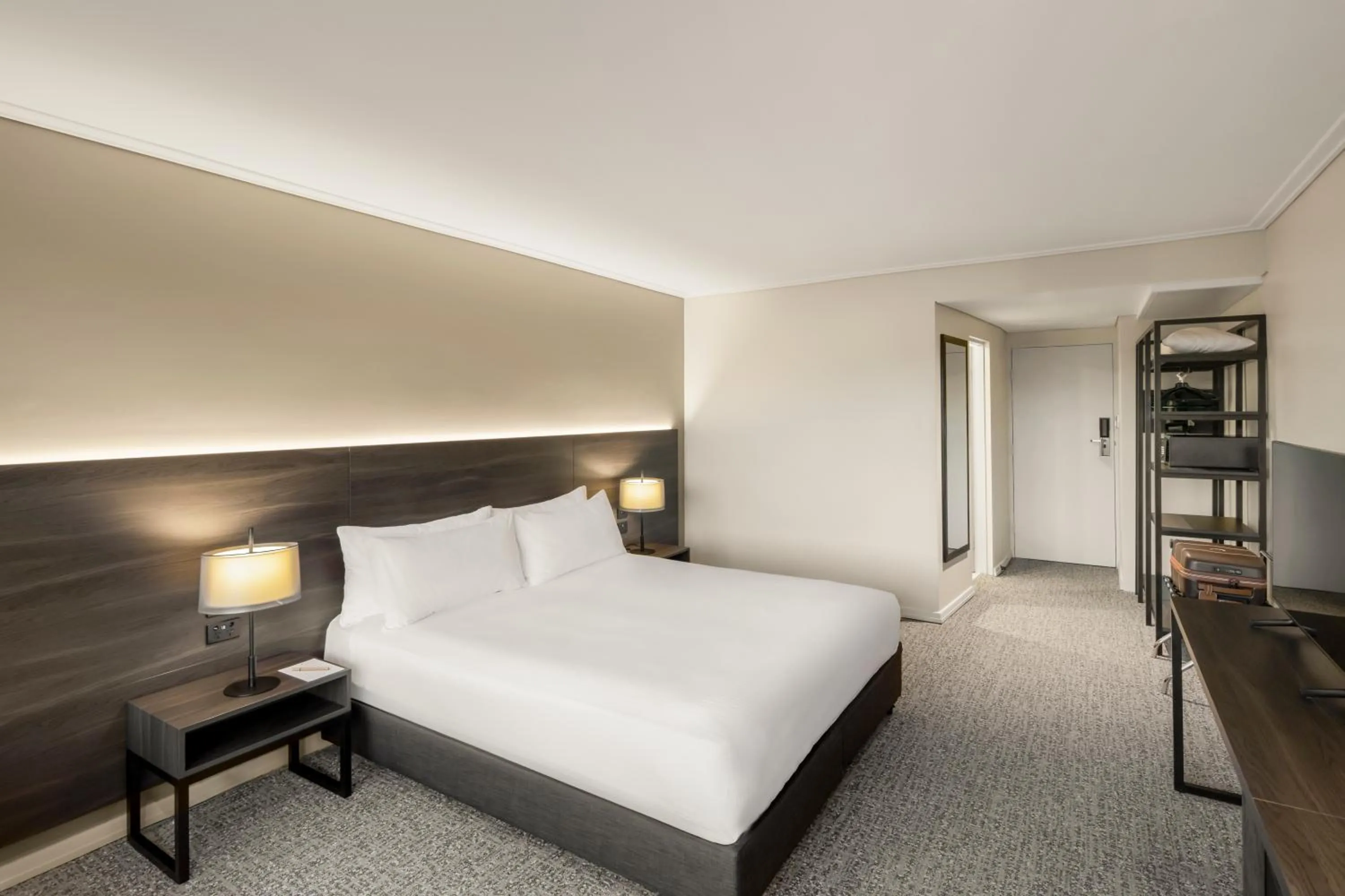 Bed in The Sydney Boulevard Hotel