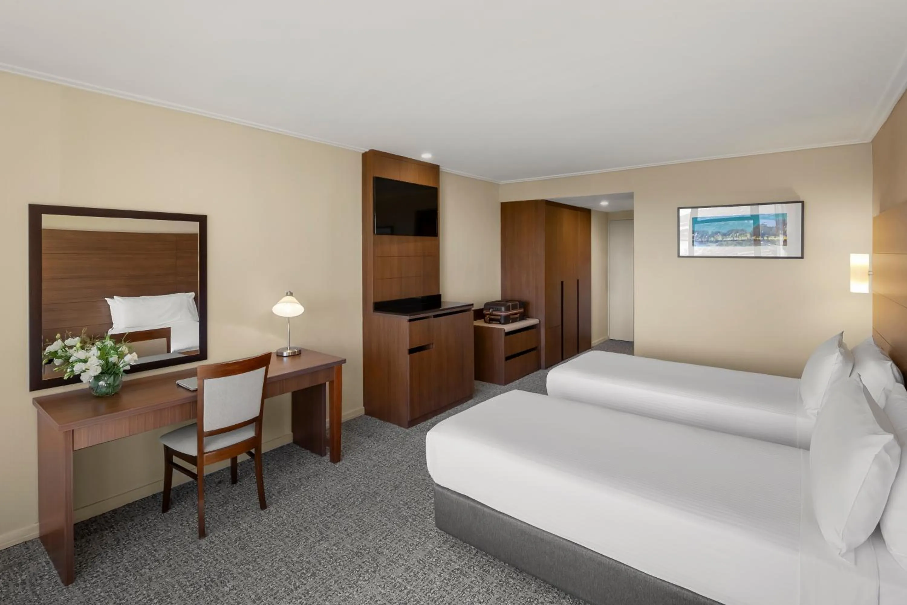 Bed in The Sydney Boulevard Hotel