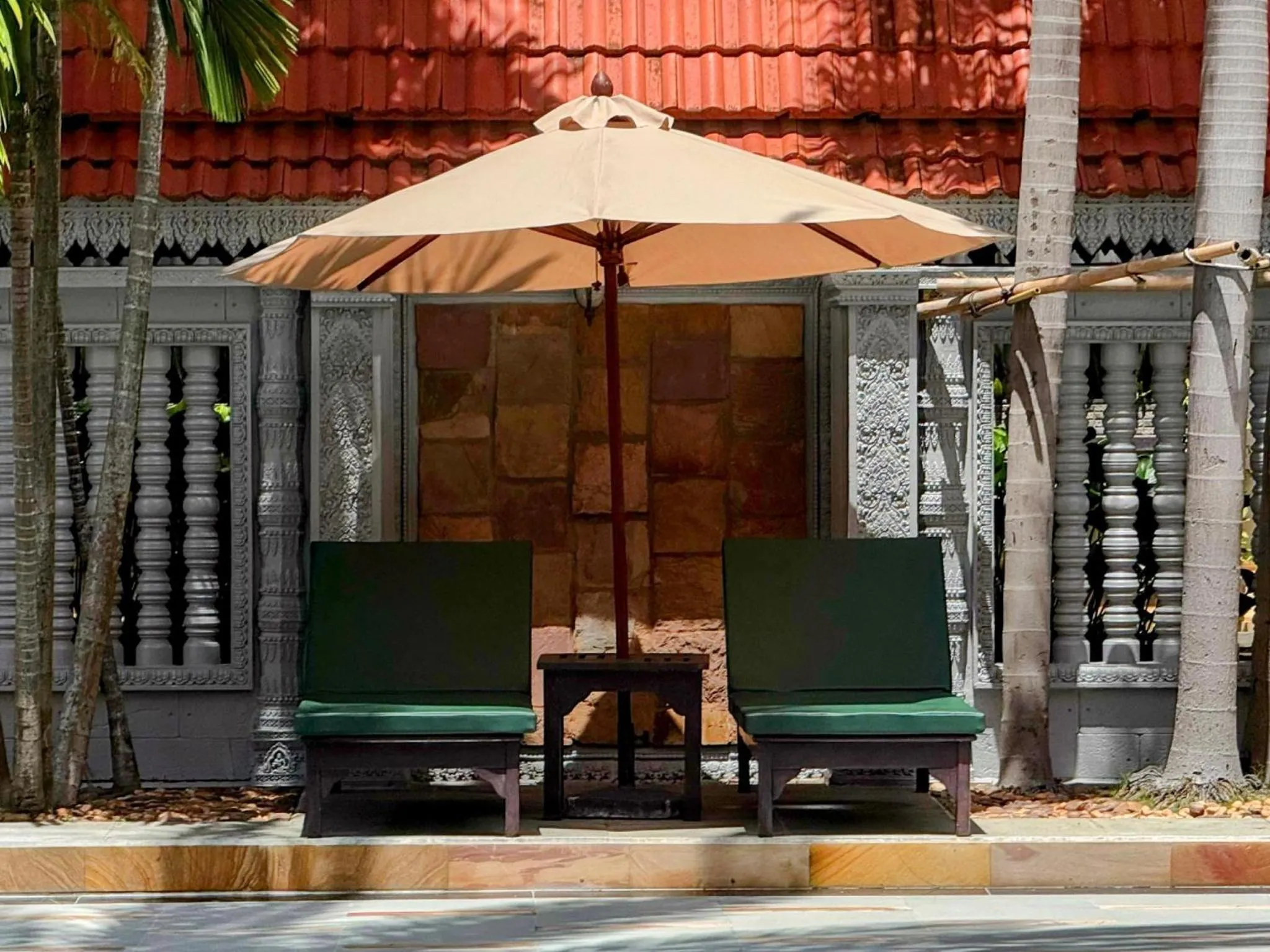 Seating area in Empress Angkor Resort & Spa