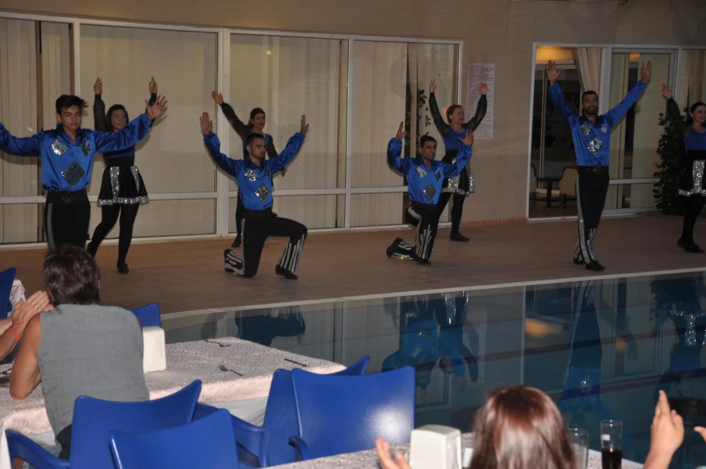 Evening entertainment in Helios Hotel