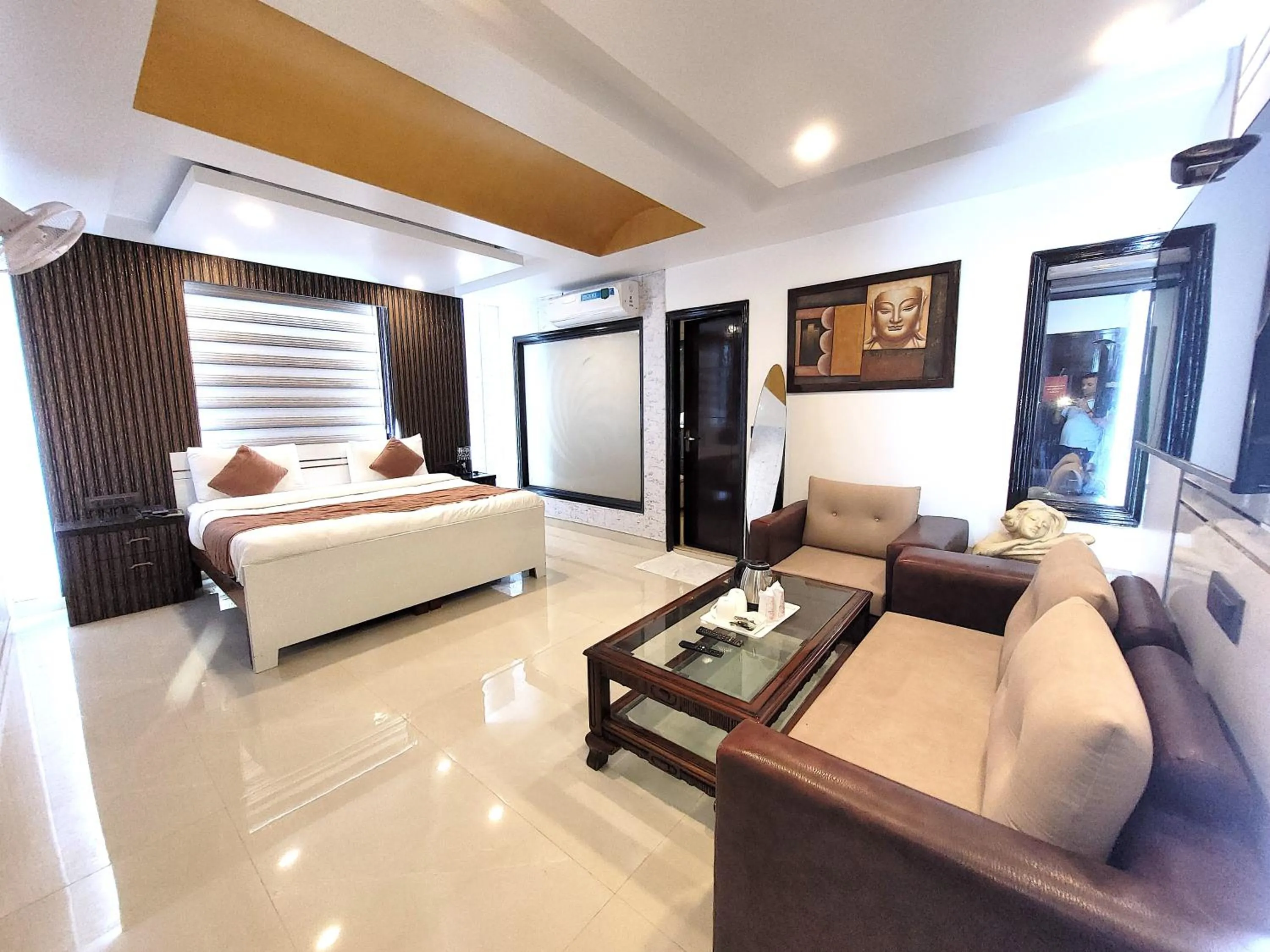 Bed in Hotel The Daanish Residency - Karol Bagh