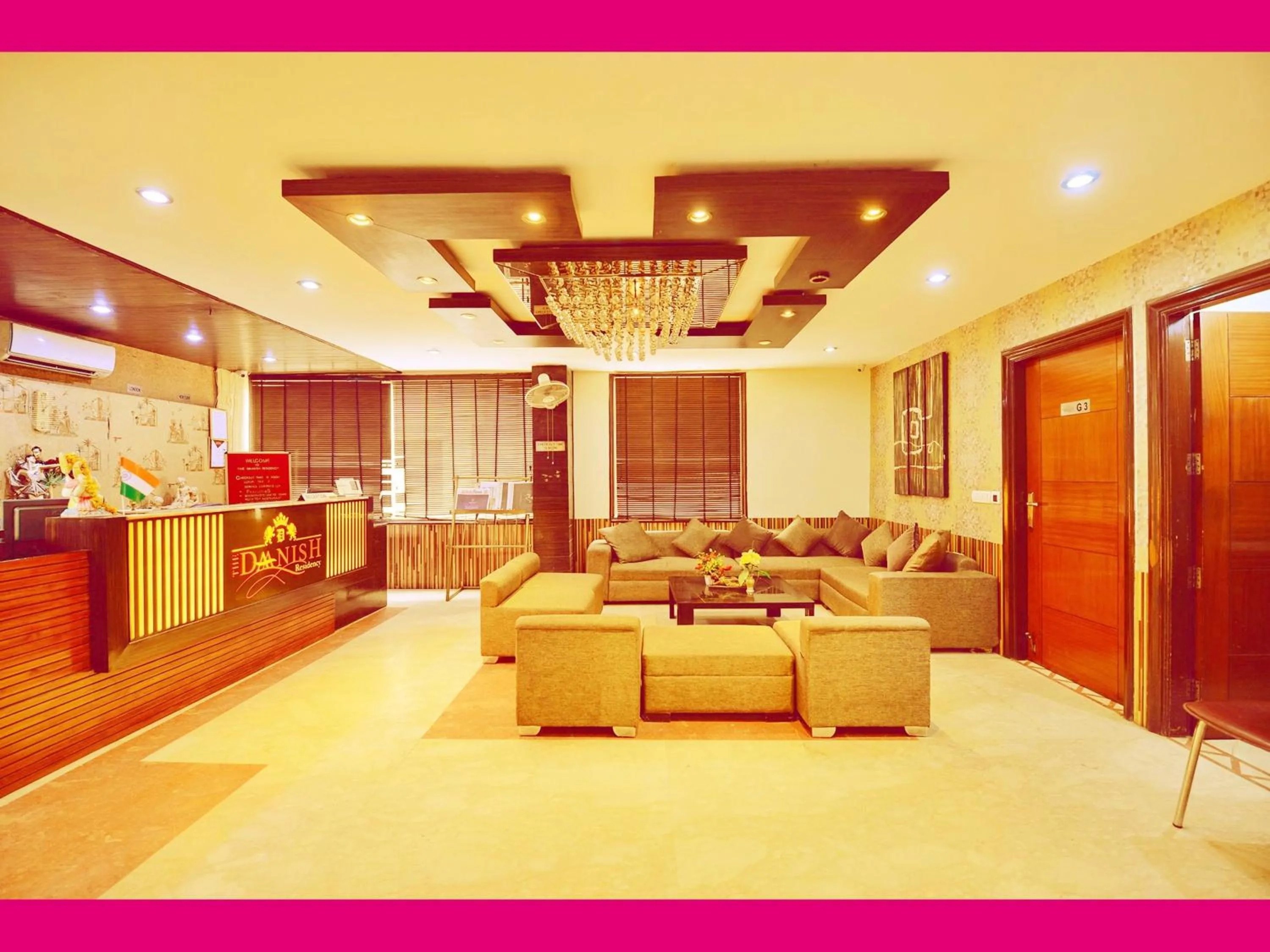 Facade/entrance in Hotel The Daanish Residency - Karol Bagh