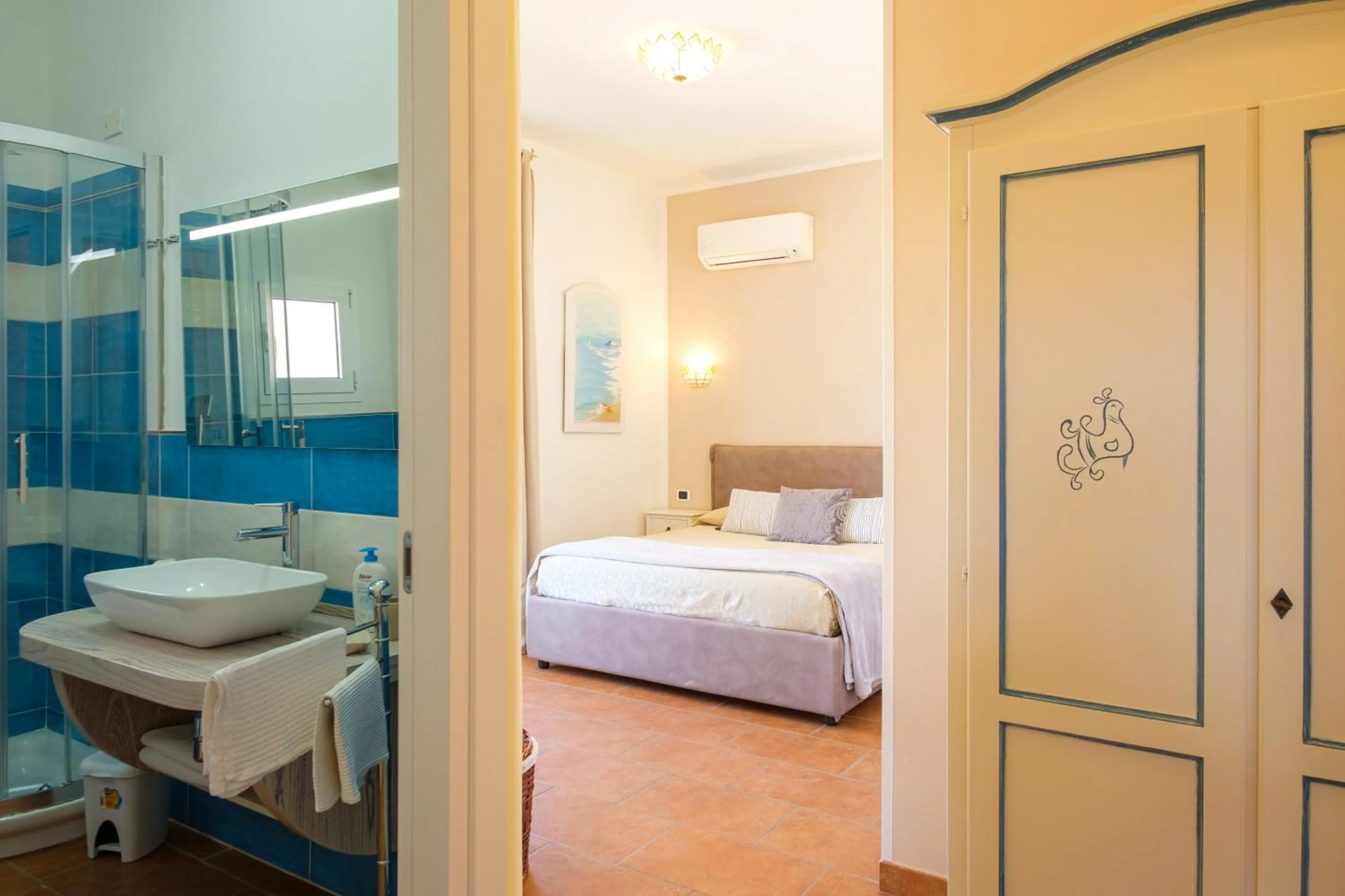 Toilet in Villa Piana