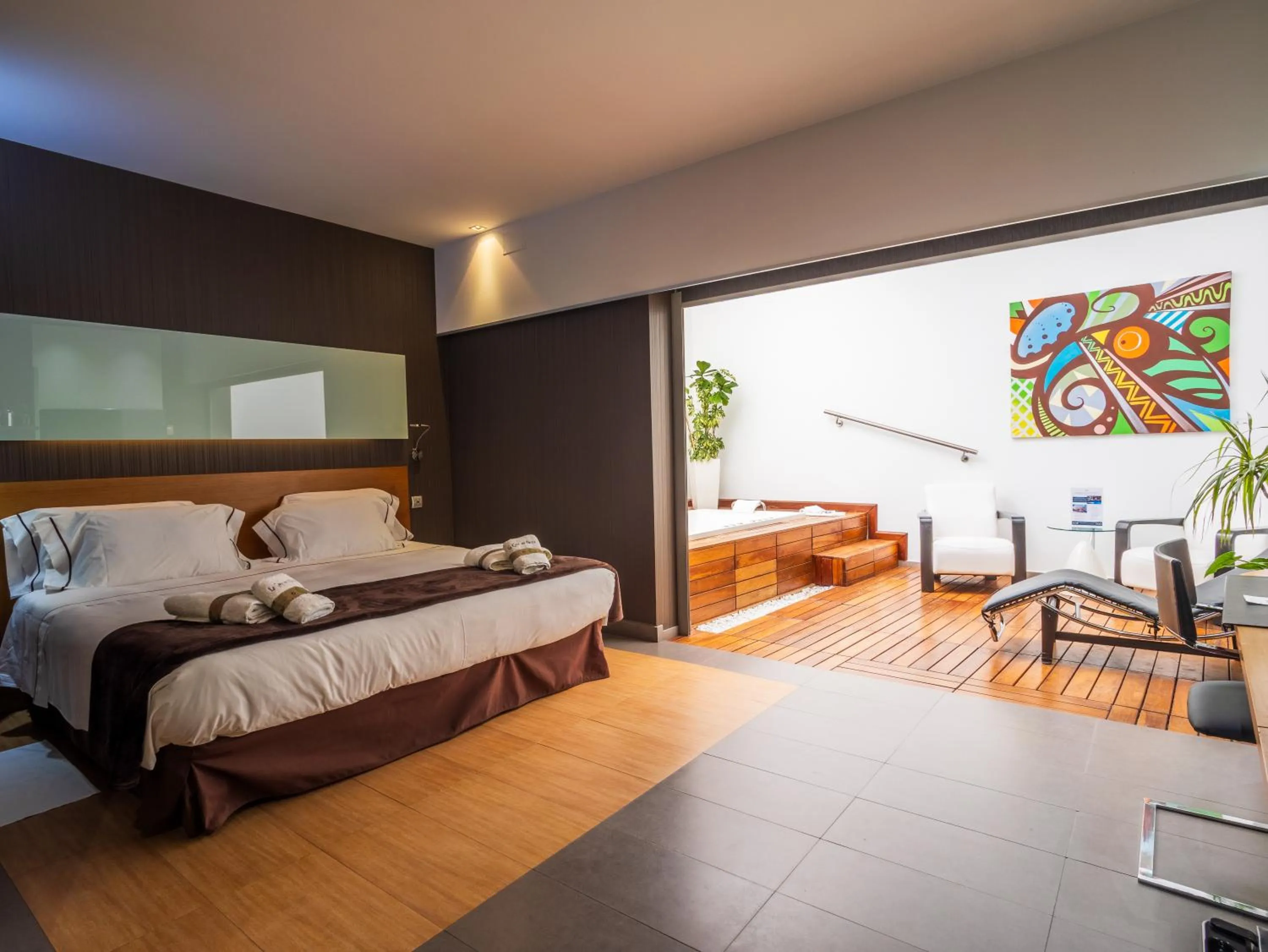 Bed in Hotel Spa La Casa del Rector Almagro