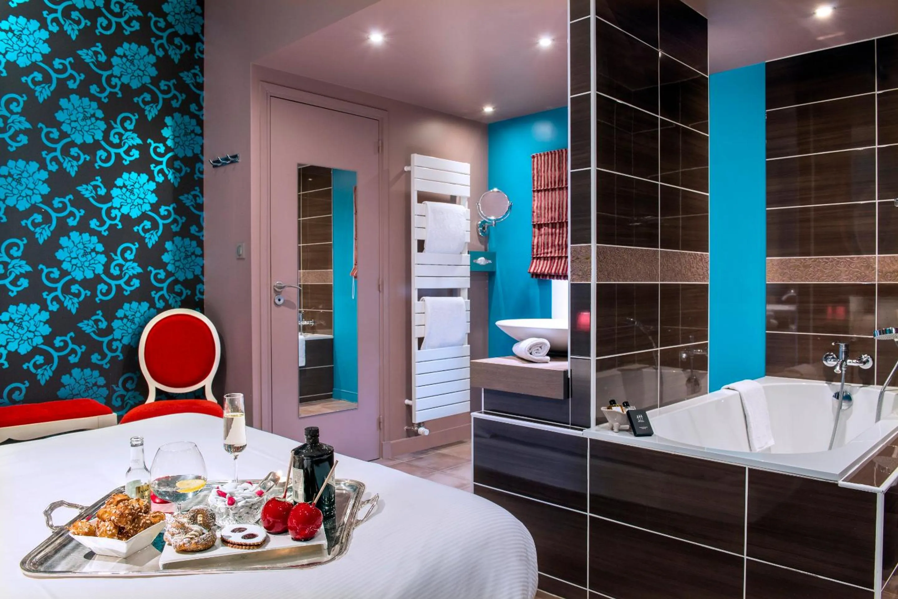 Bathroom in Frédéric Carrion - Cuisine, Hôtel & Spa