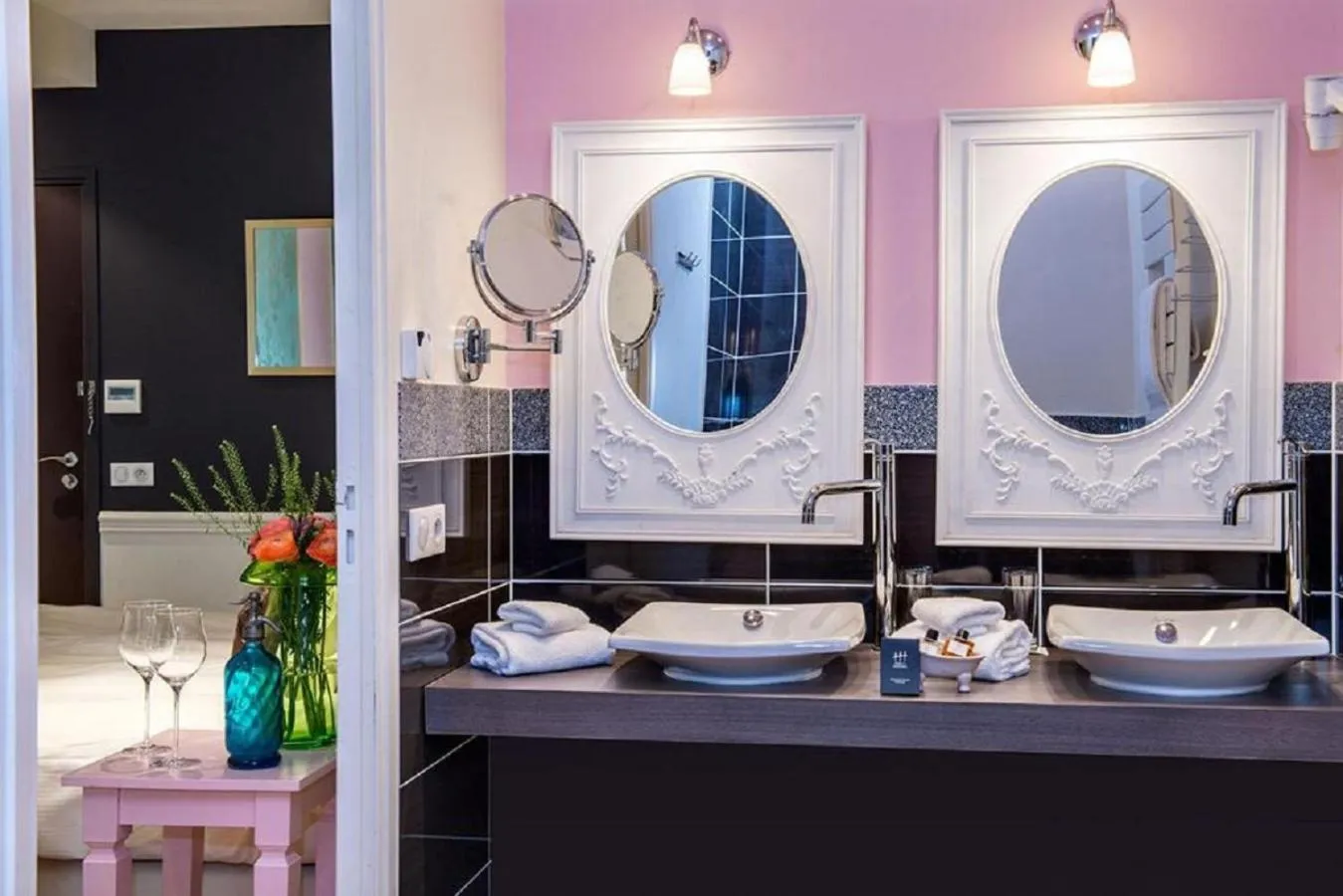 Bathroom in Frédéric Carrion - Cuisine, Hôtel & Spa