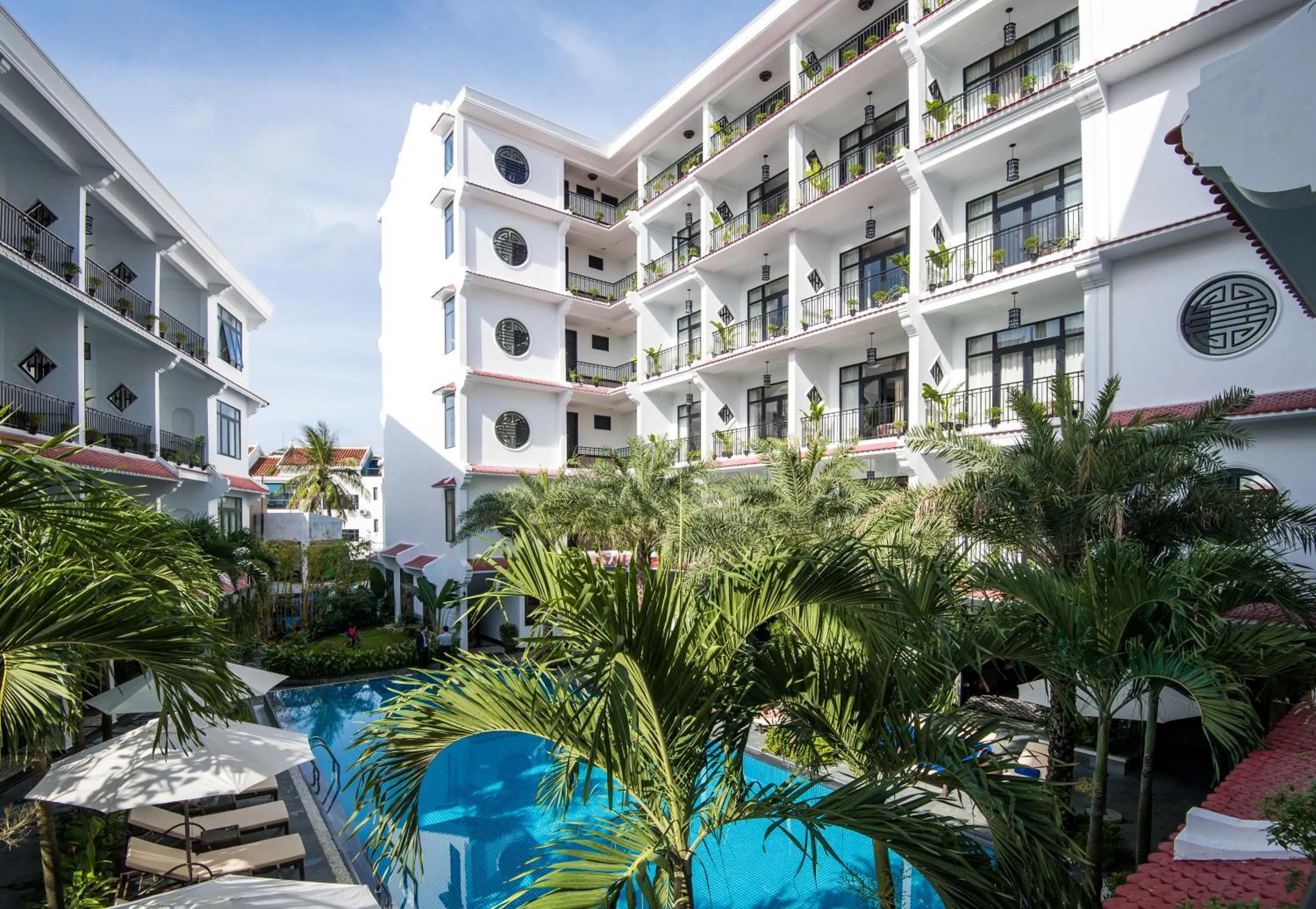 Balcony/Terrace in Hadana Boutique Resort Hoi An