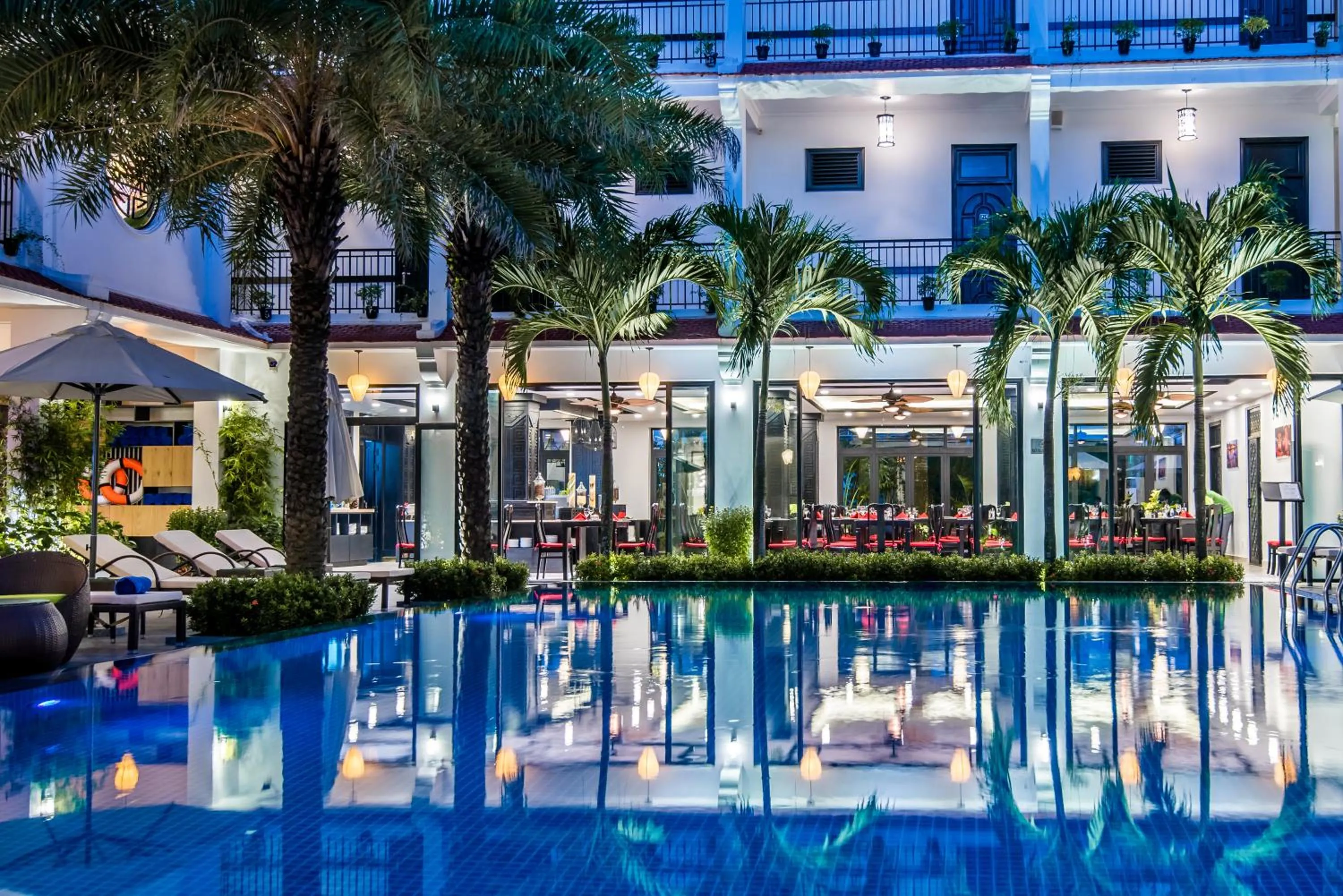 Sunset in Hadana Boutique Resort Hoi An