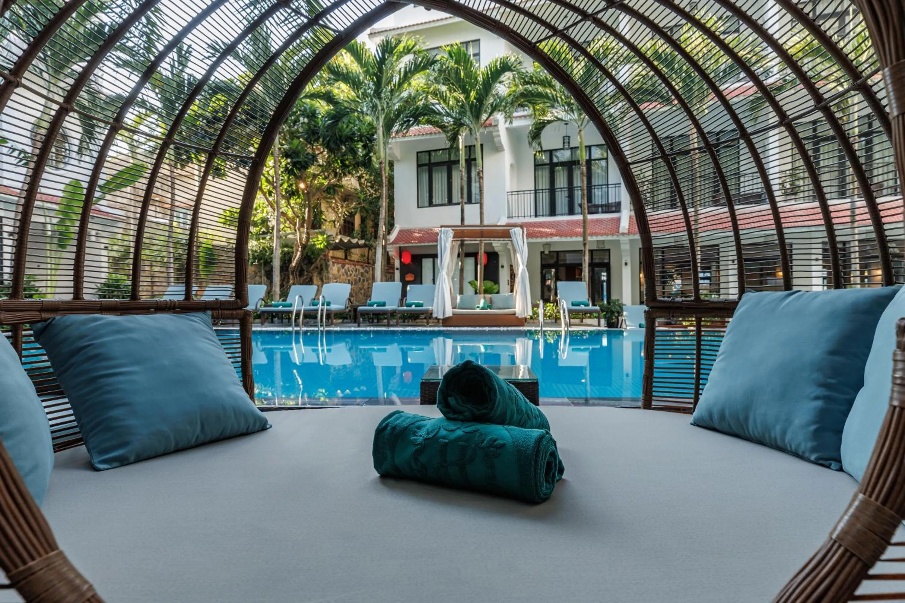 Swimming pool in Hadana Boutique Resort Hoi An