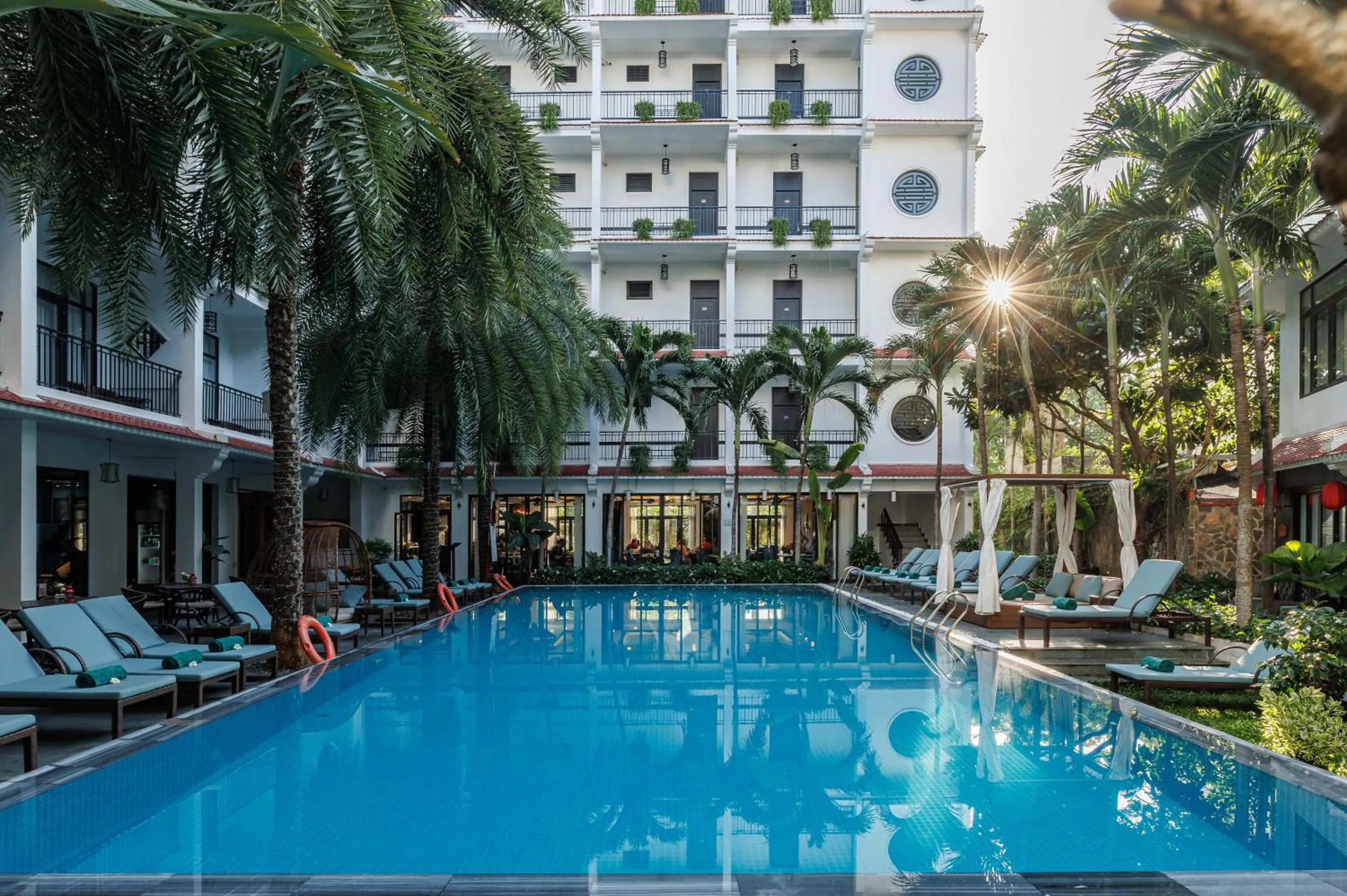 Swimming pool in Hadana Boutique Resort Hoi An