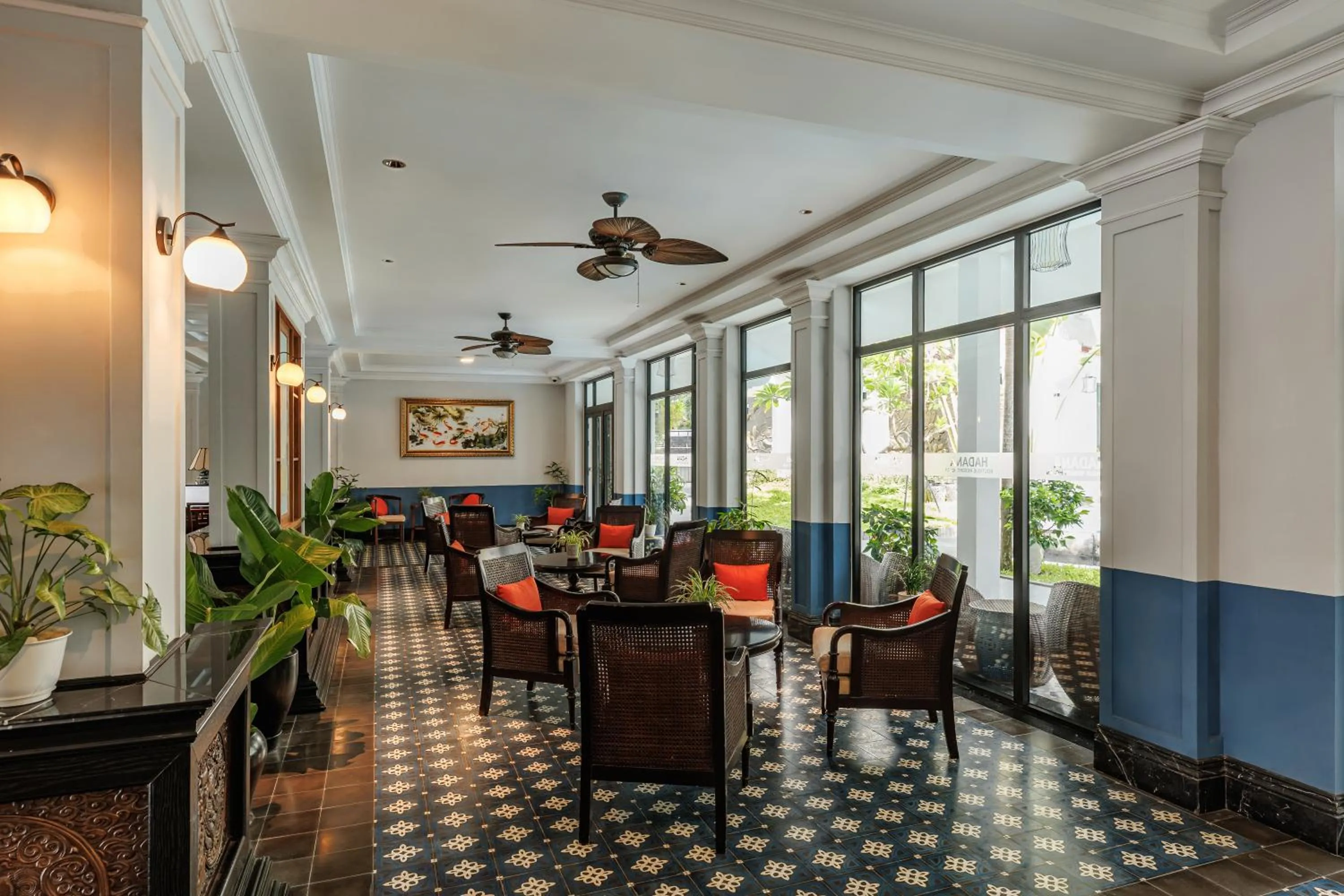 Seating area in Hadana Boutique Resort Hoi An